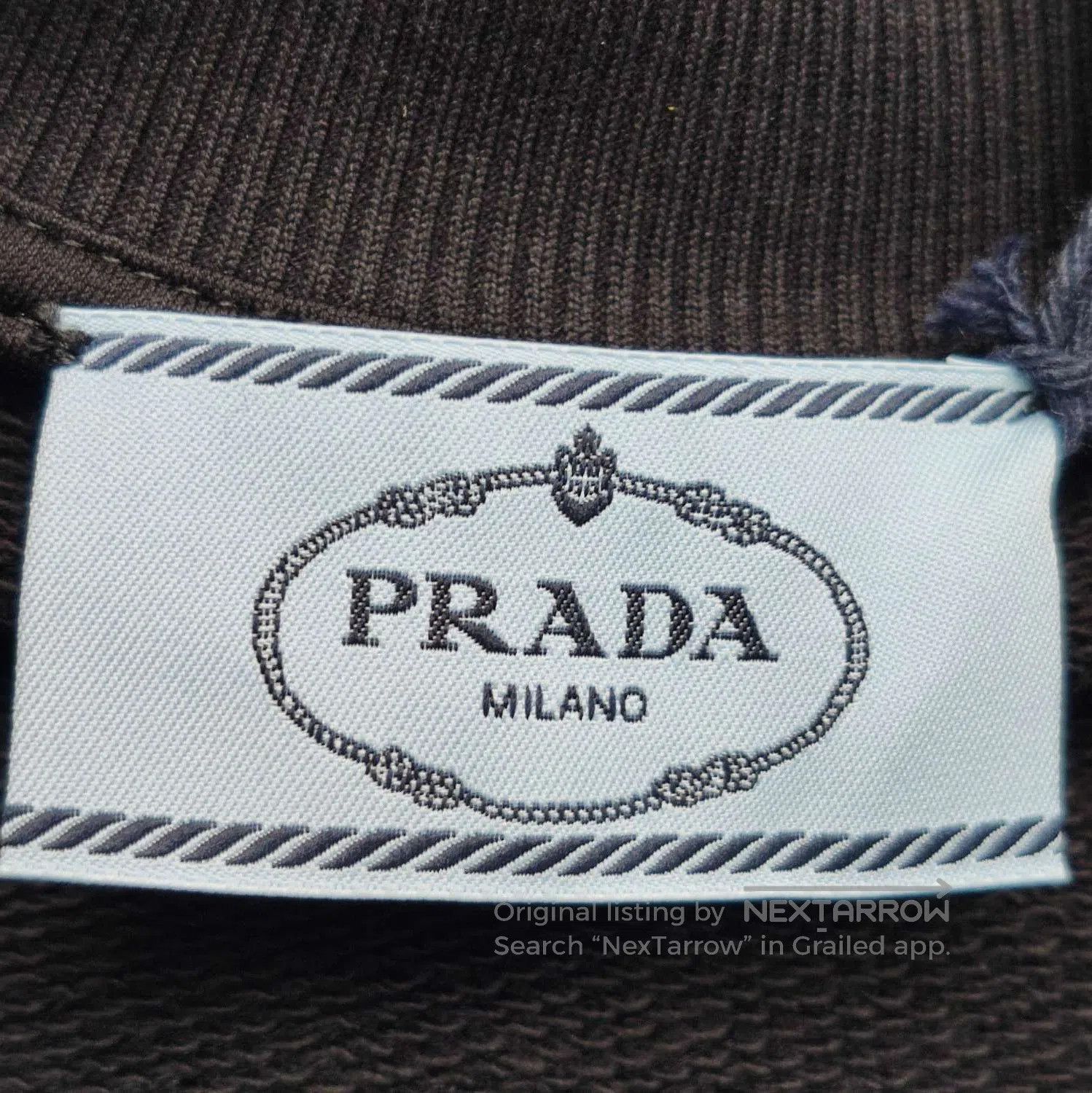 Prada Prada Logo Cropped Cotton T. Size XS / US 0-2 / IT 36-38 - 5 Thumbnail