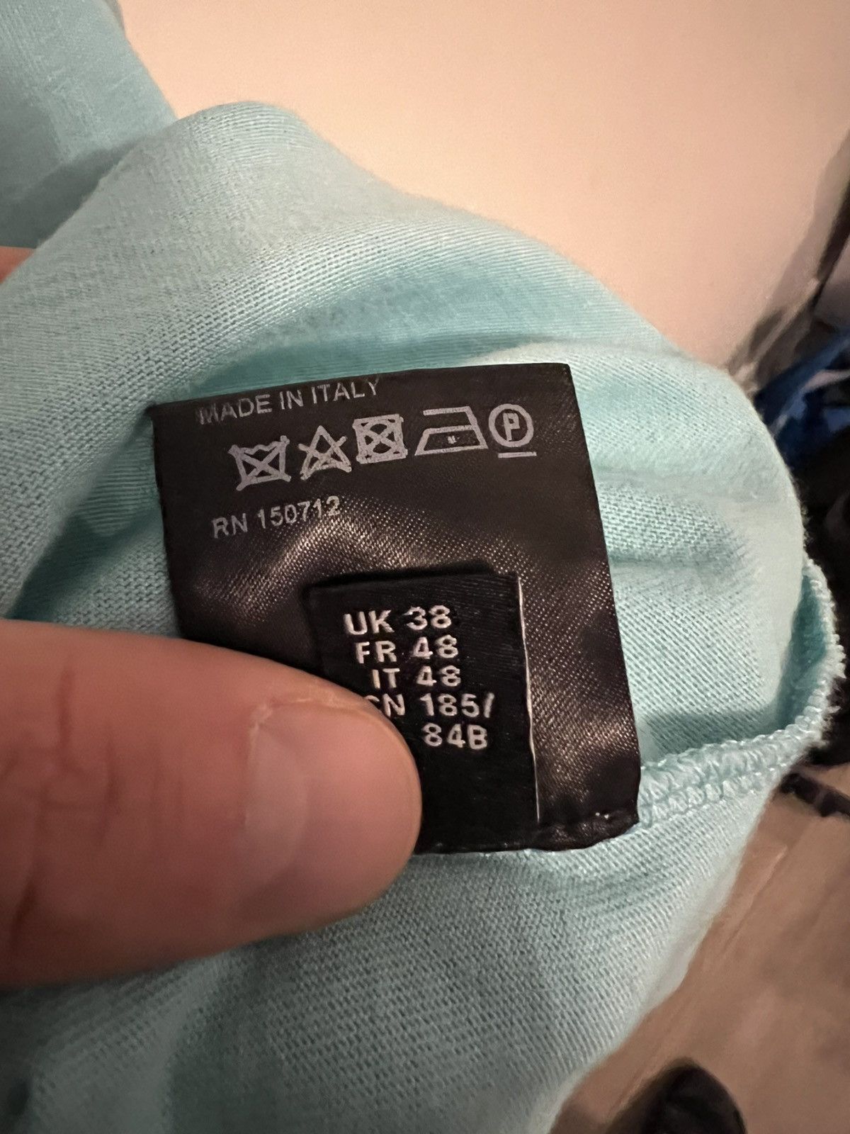 Amiri Amiri Tiffany Blue TShirt *RARE* Size US M / EU 48-50 / 2 - 6 Thumbnail
