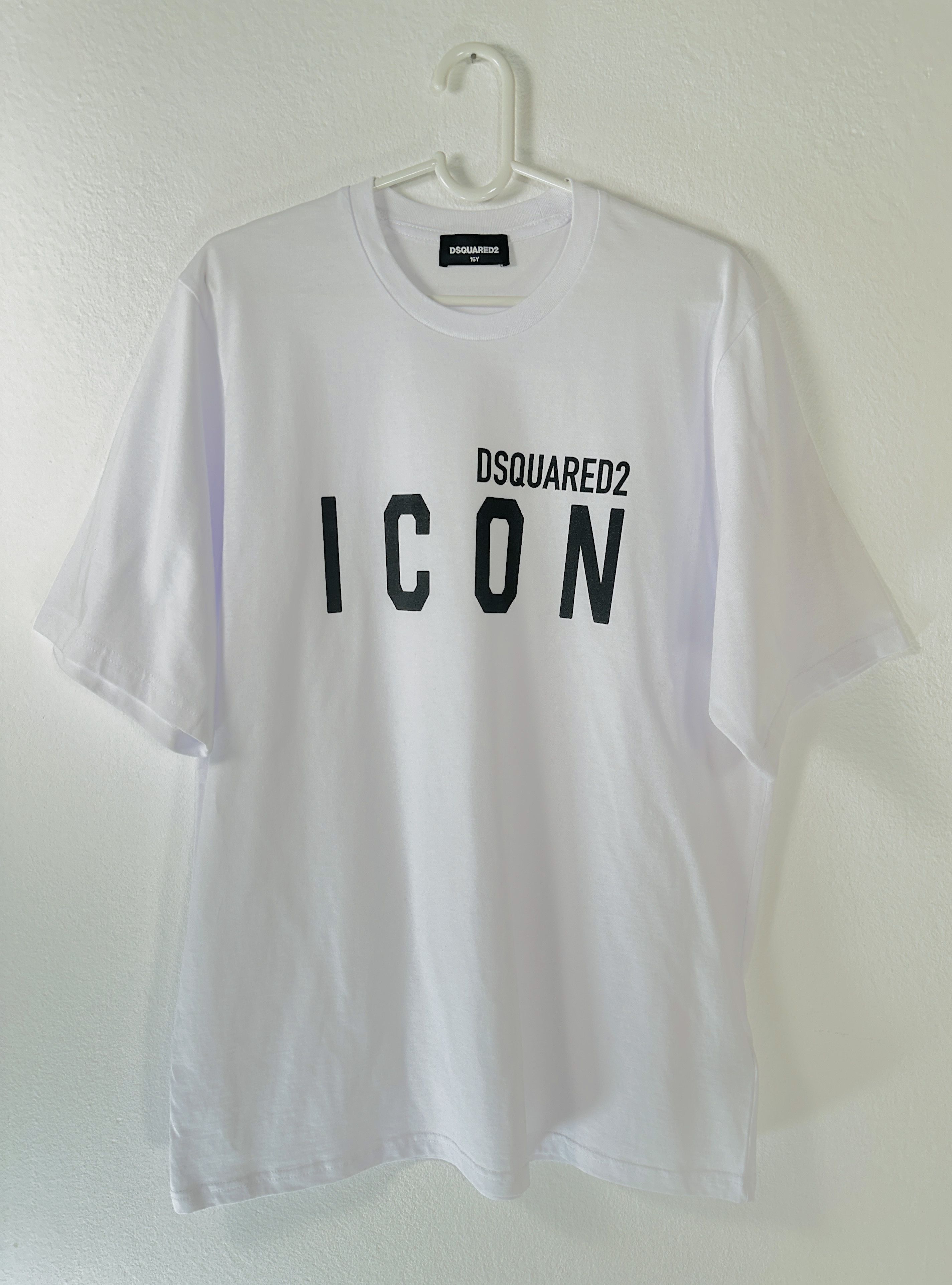 Dsquared2 Icon Logo-print T-shirt Size US M / EU 48-50 / 2 - 1 Thumbnail