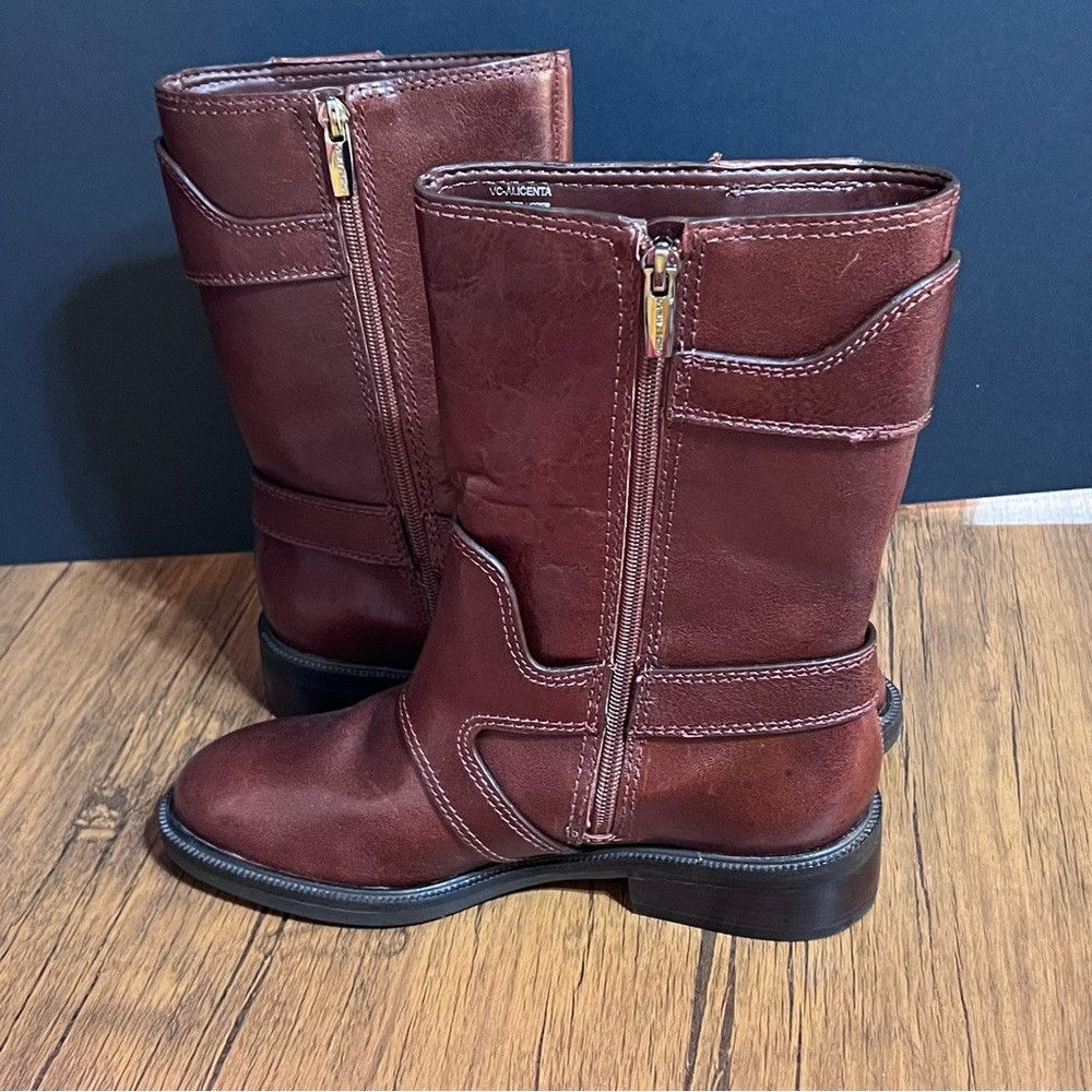 Vince Camuto Vince Camuto Alicenta Mid Calf Leather Boots Women’s Size 7 Size US 7 / IT 37 - 8 Thumbnail