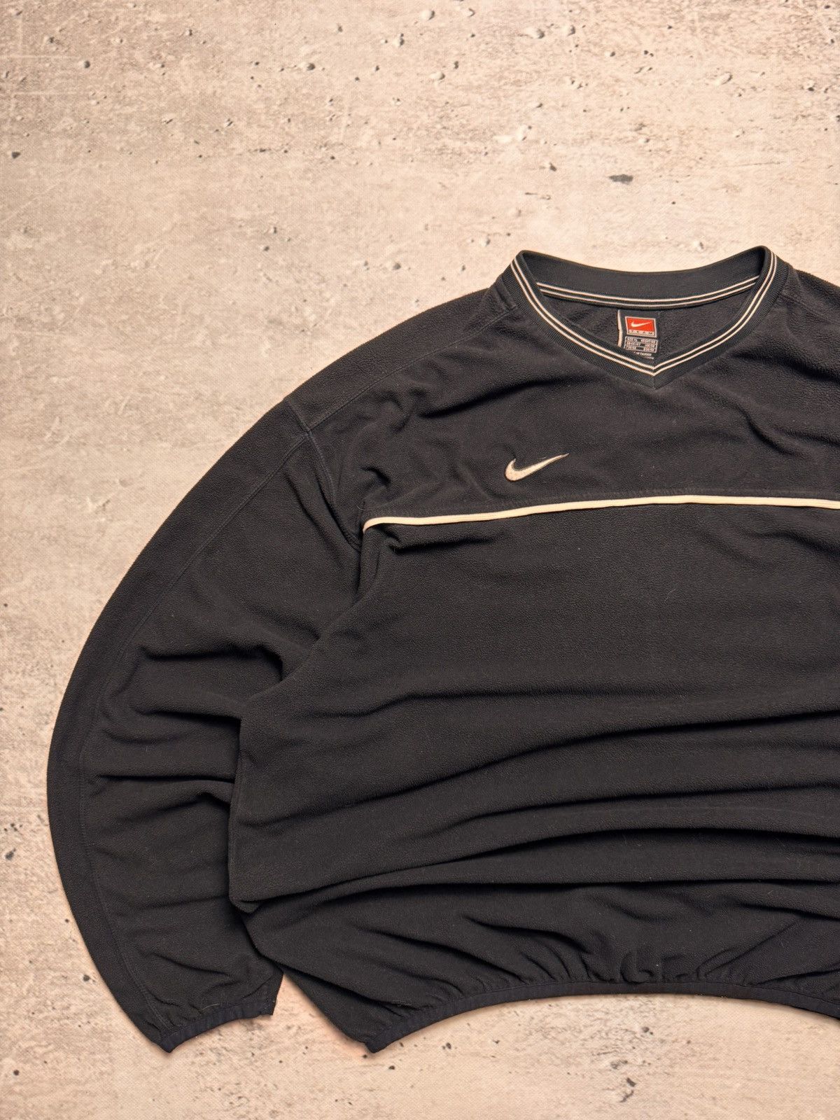 Nike × Vintage NIKE VINTAGE TEDDY CENTER LOGO OVERSIZE BOXY SWEATSHIRT Size US XL / EU 56 / 4 - 2 Thumbnail