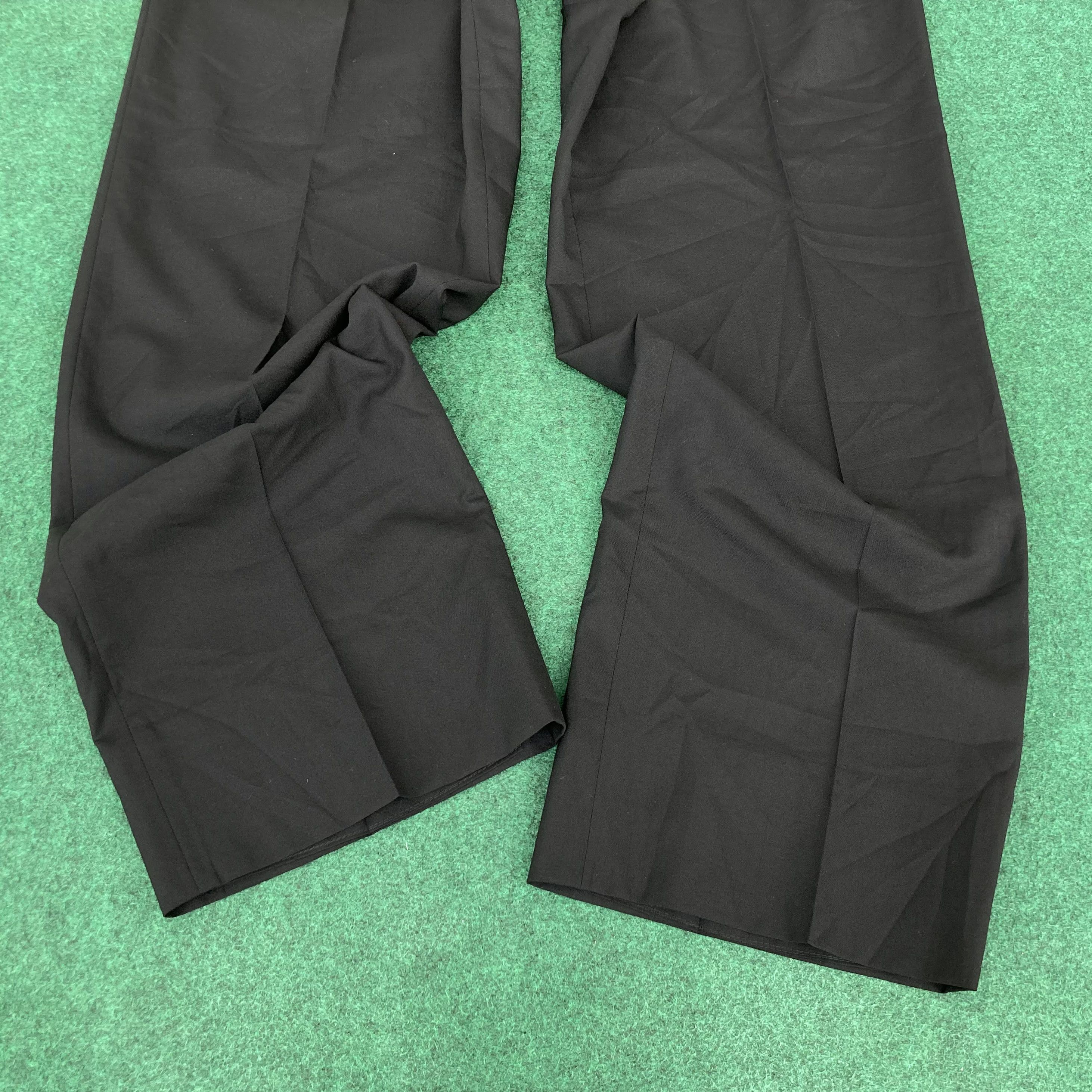 Christian Dior Monsieur × Vintage Vtg Christian Dior Monsieur Black Designer Pant Size US 34 / EU 50 - 9 Thumbnail