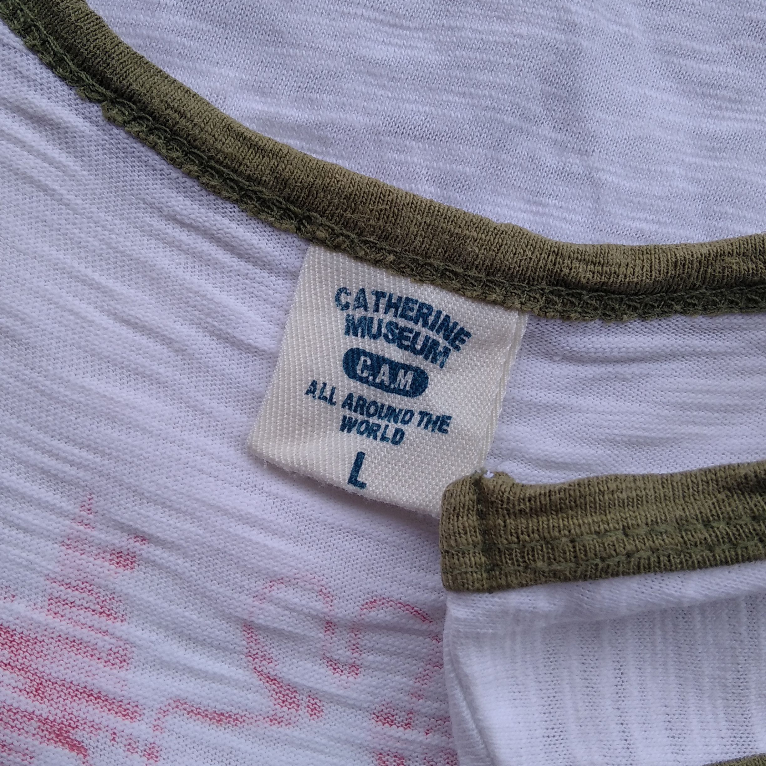 Hysteric Glamour Vintage Y2K CATHERINE MUSEUM Japanese Brand Tanktop Size US M / EU 48-50 / 2 - 5 Thumbnail