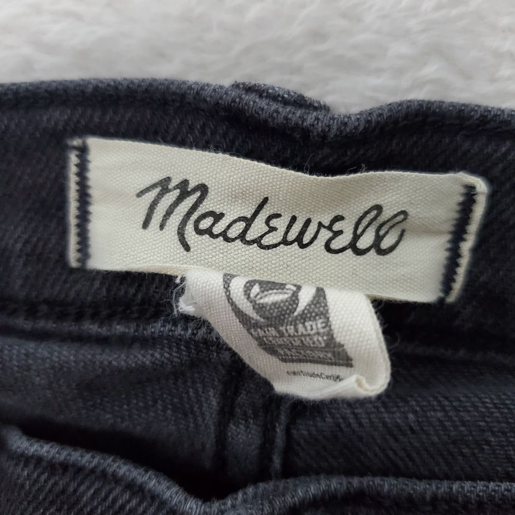 Madewell Madewell Jeans Women 27 Black Mid Rise Kick Out Bootcut Stretch Denim Size 27" / US 4 / IT 40 - 3 Thumbnail