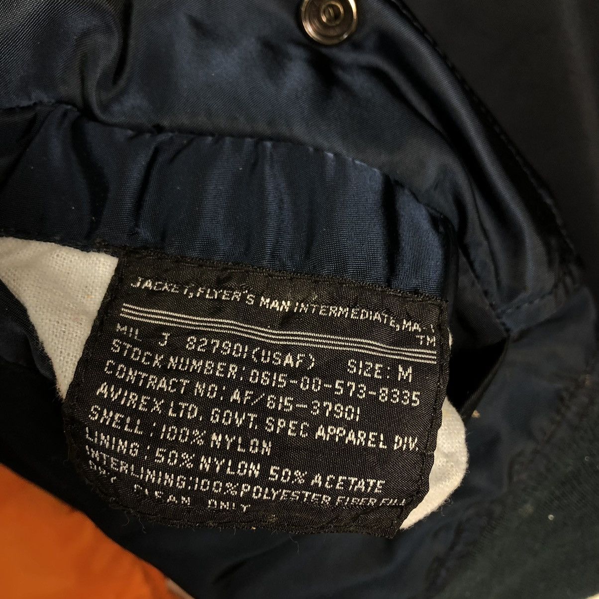 Avirex 🔥RIOT RIOT REVERSIBLE BOMBER JACKET AVIREX LTD USA Size US M / EU 48-50 / 2 - 24 Thumbnail