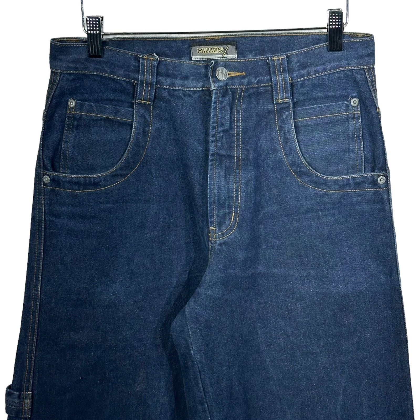 Vintage Million X Y2K Carpenter Denim Jeans Size US 30 / EU 46 - 2 Thumbnail