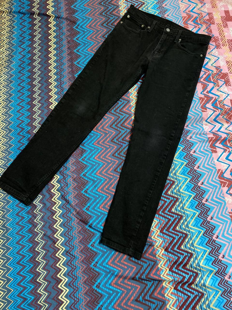 Japanese Brand × Levi's × Vintage Crazy Levis 512 Vintage Washed Straight Garment Dyed Jeans Size US 32 / EU 48 - 18 Thumbnail