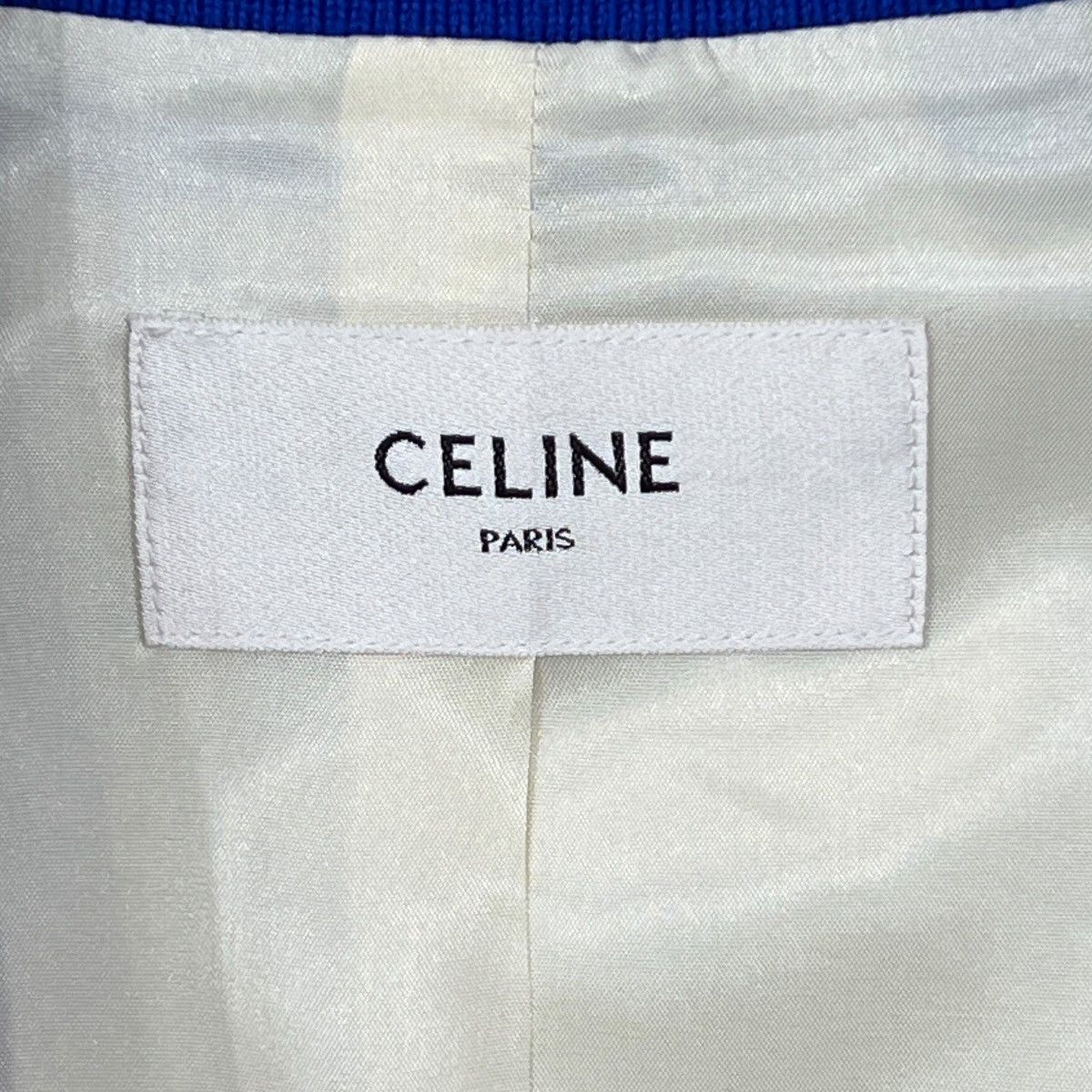 Celine CELINE 23SS HEDI SLIMANE Souvenir Satin Teddy Bomber Jacket Size US L / EU 52-54 / 3 - 6 Thumbnail