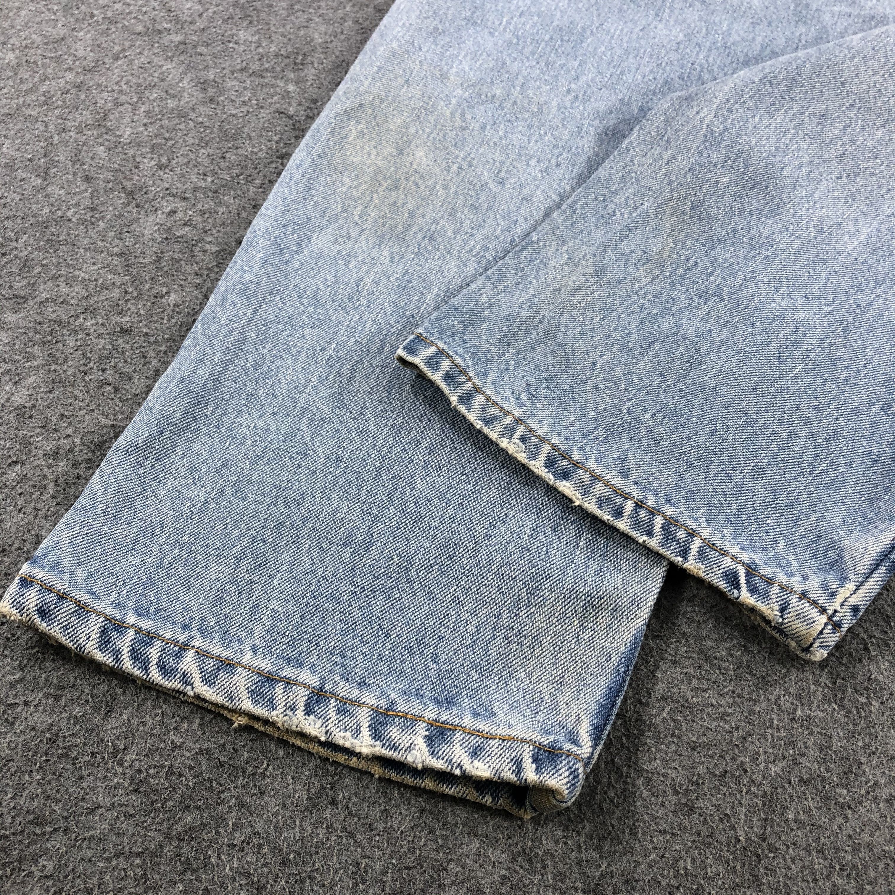 Levi's Vintage 90s Light Wash Levis 550 Jeans-J1982 Size US 39 - 6 Thumbnail