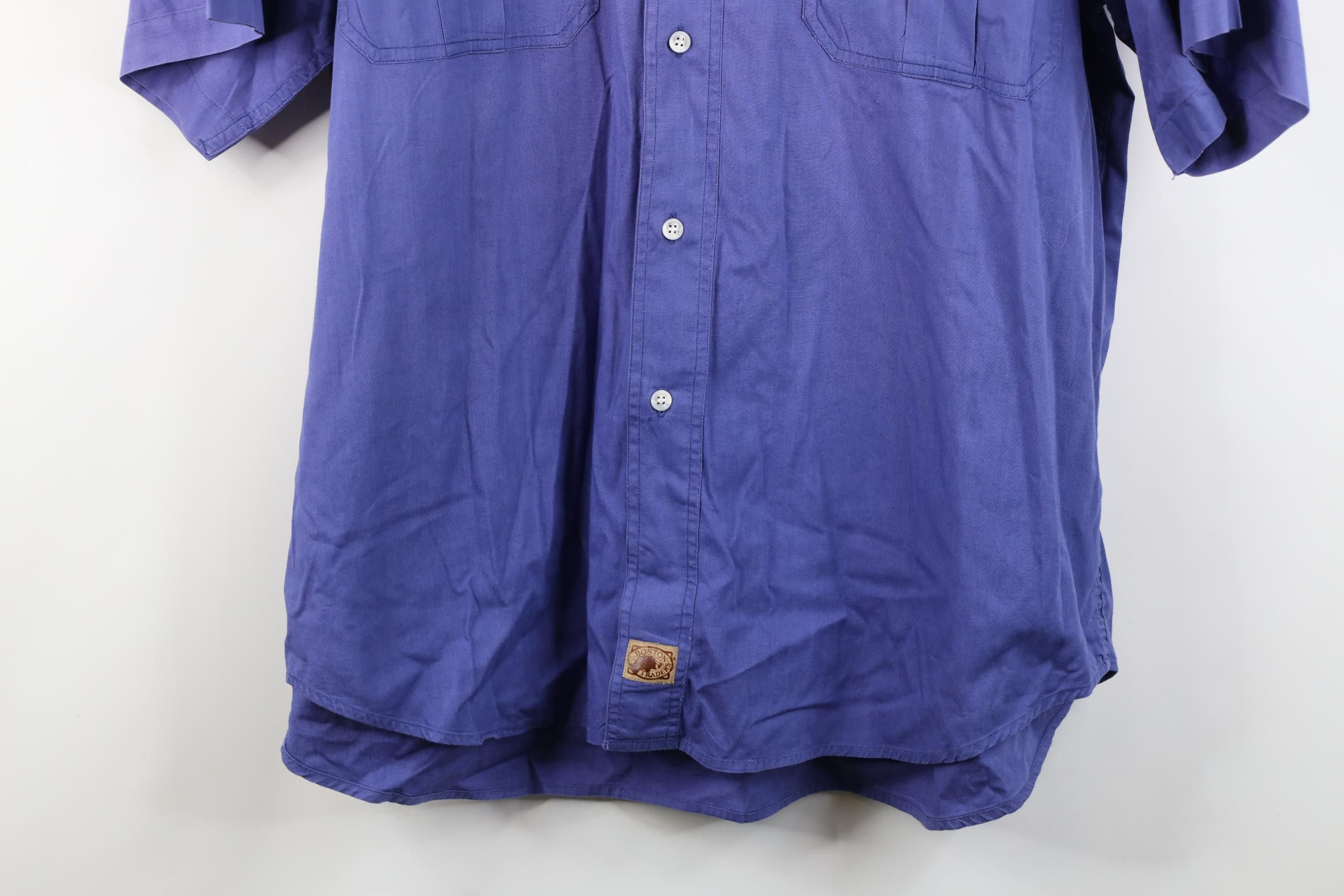 Vintage Vintage 90s Streetwear Short Sleeve Collared Button Shirt Size US XL / EU 56 / 4 - 3 Thumbnail
