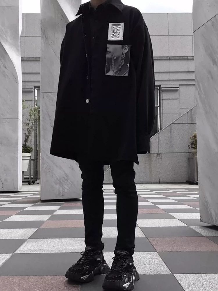 Raf Simons Raf Simons Silhouette portrait denim jacket-2506 Size US S / EU 44-46 / 1 - 6 Thumbnail