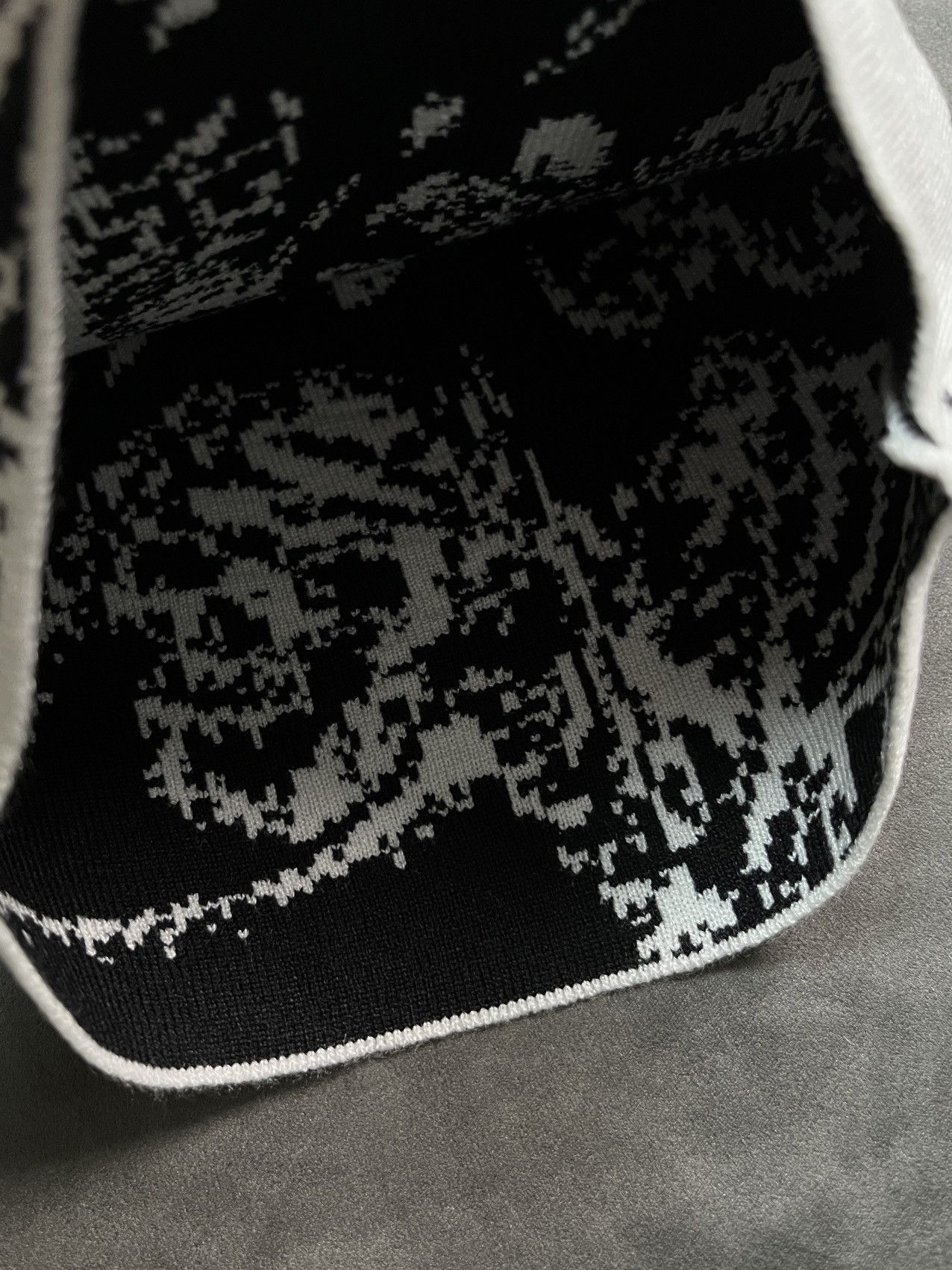 Japanese Brand Fire Burning Skeletons Graphic No Cuff Skull Cap Beanie Hat Size ONE SIZE - 7 Thumbnail