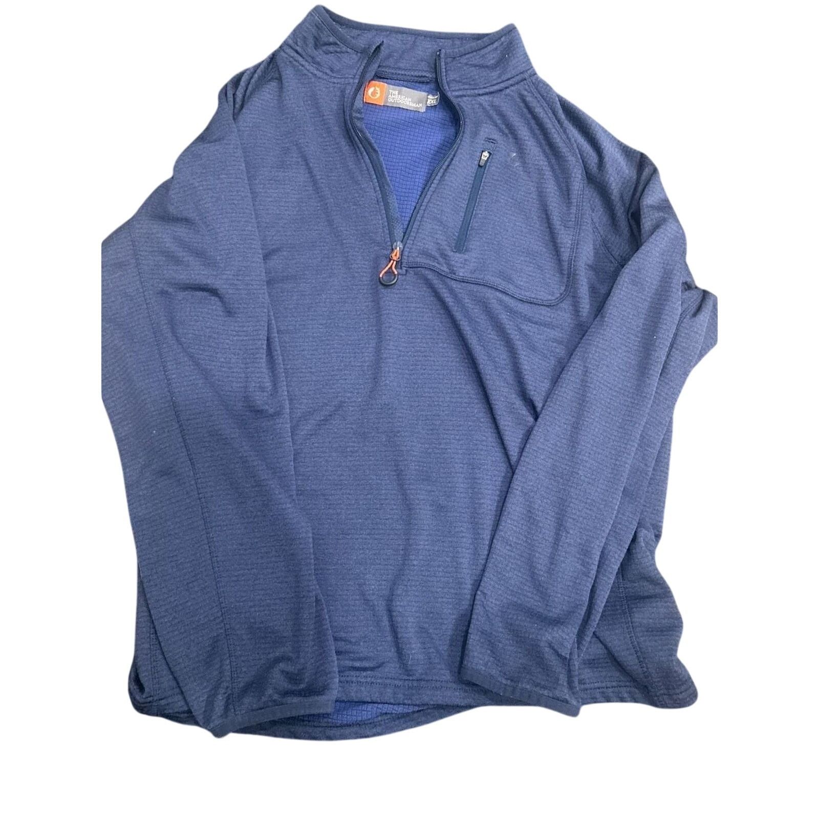 American Apparel American Outdoorsman XXL Waffle Fleece Pullover Size US XXL / EU 58 / 5 - 1 Thumbnail