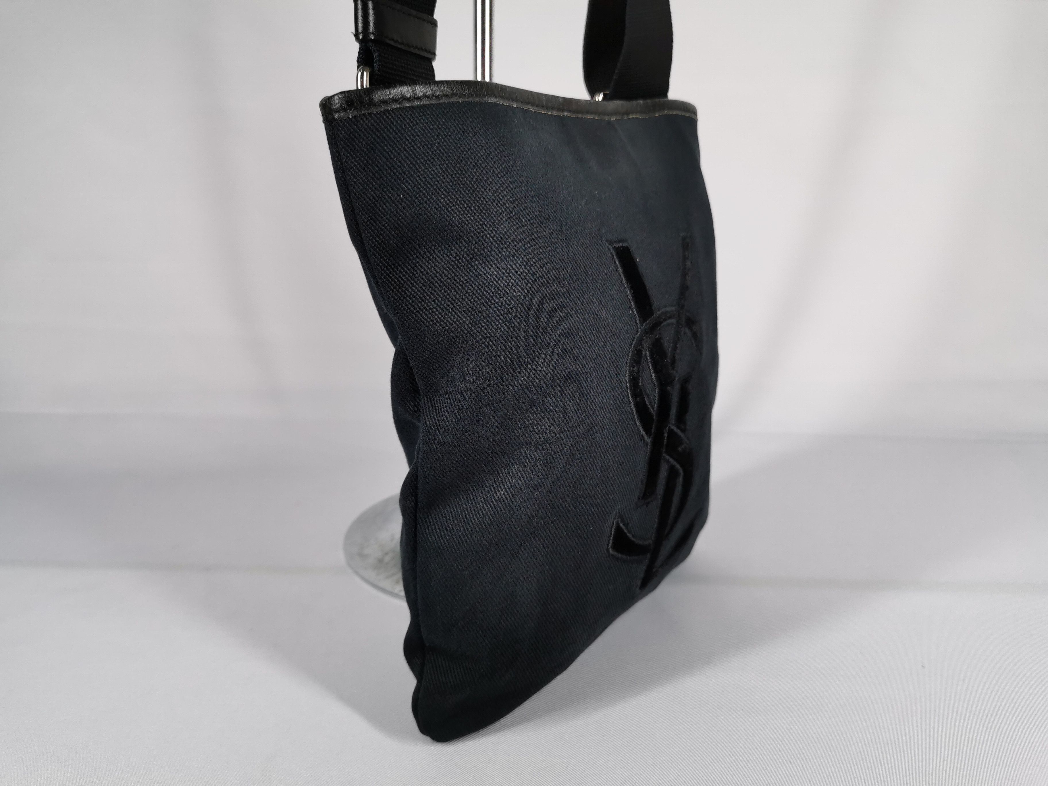 Yves Saint Laurent Yves Saint Laurent Embroidery Suede Crossbody Shoulder Bag Size ONE SIZE - 4 Thumbnail