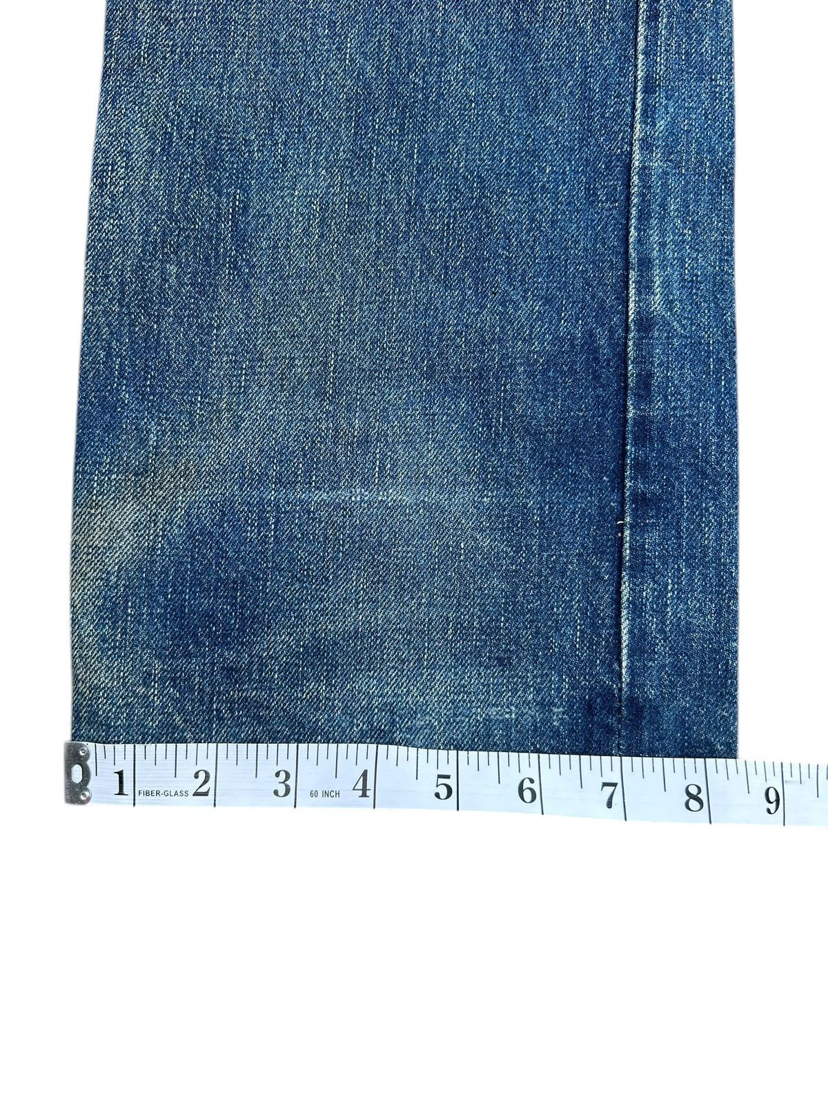 Kapital Thrashed Vintage Blue Blue Indigo Selvedge Denim Jeans Size US 32 / EU 48 - 23 Thumbnail