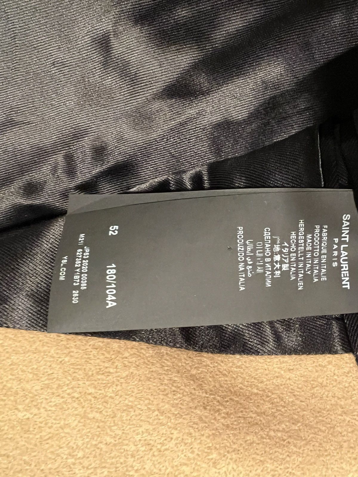 Saint Laurent Paris Saint Laurent slim fit overcoat. 52/42. $3290 Size US L / EU 52-54 / 3 - 8 Thumbnail