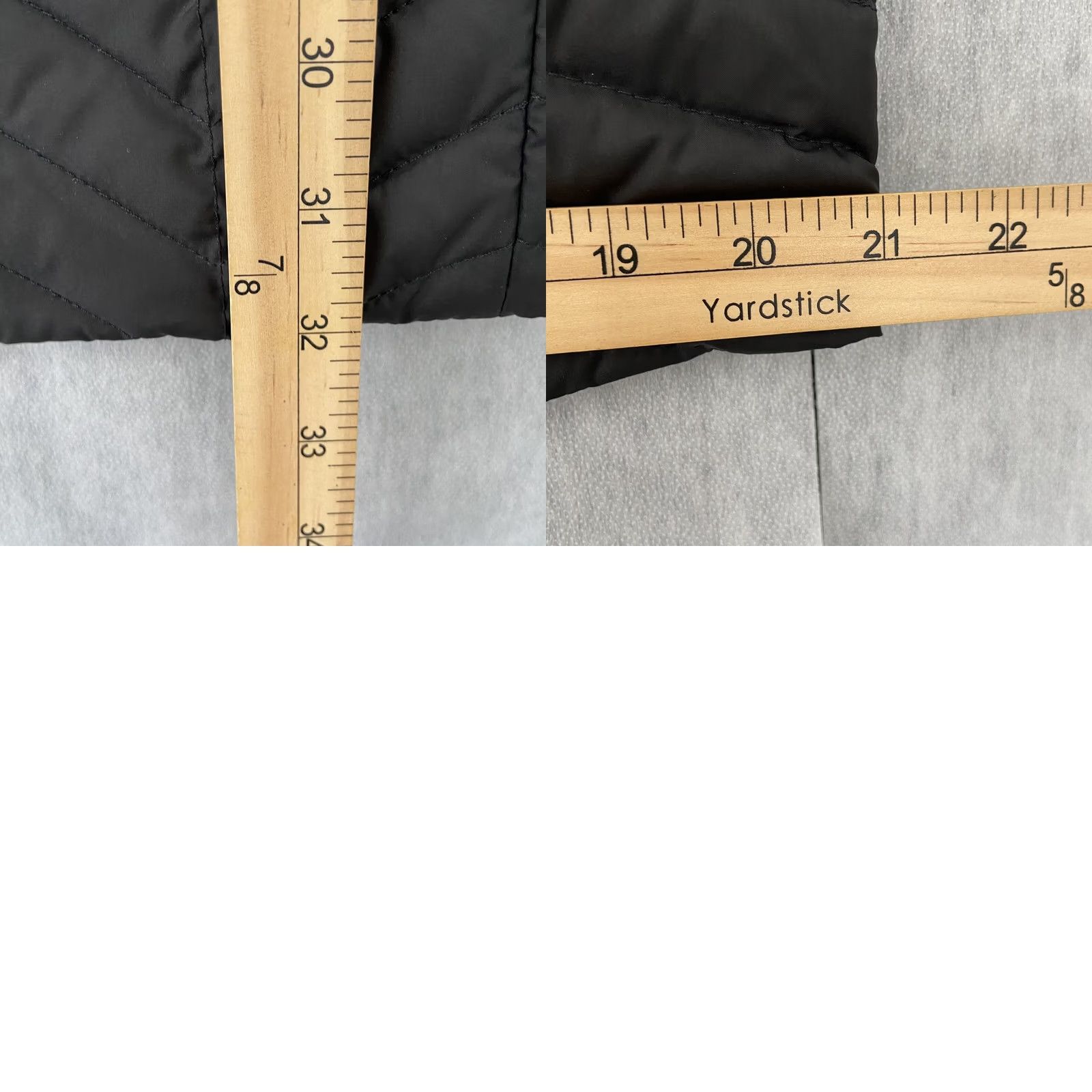 Eddie Bauer Eddie Bauer Jacket Womens Small Black Quilted Goose Down Coat Long Hooded Ladies Size S / US 4 / IT 40 - 9 Thumbnail