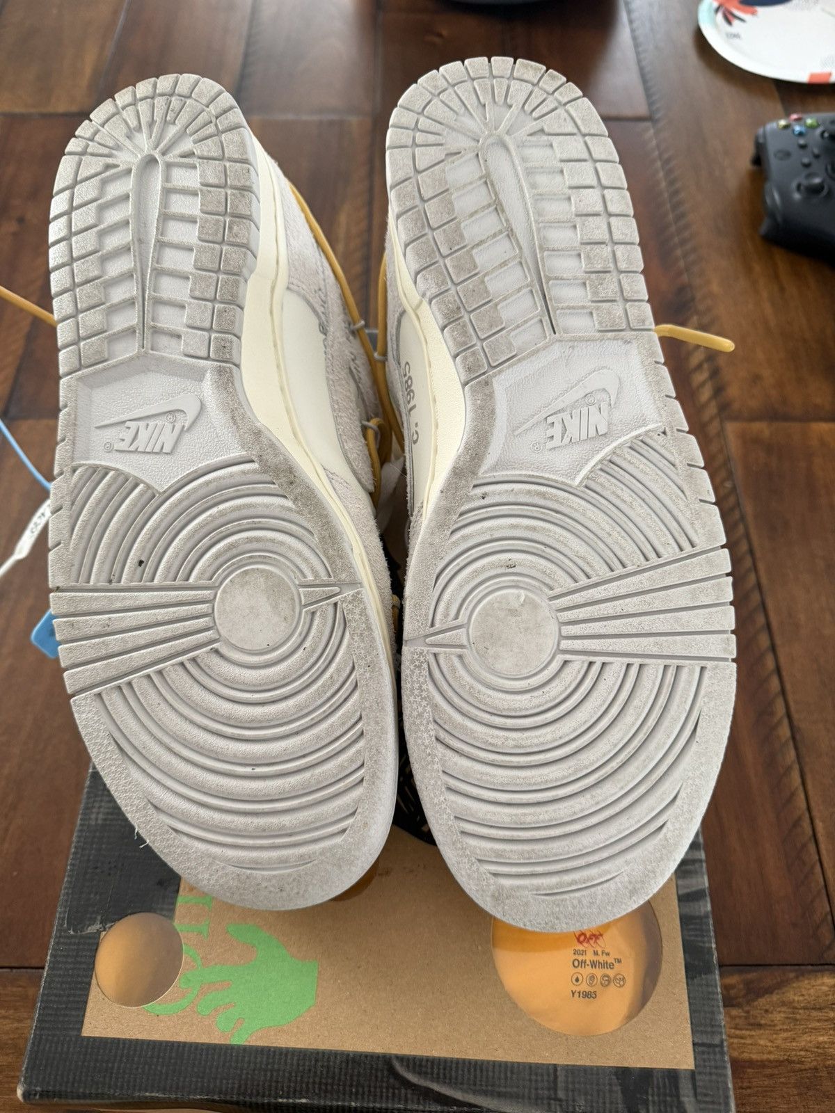 Nike × Off-White Nike x Off-White dunk low lot 34/50 Size US 11 / EU 44 - 5 Thumbnail