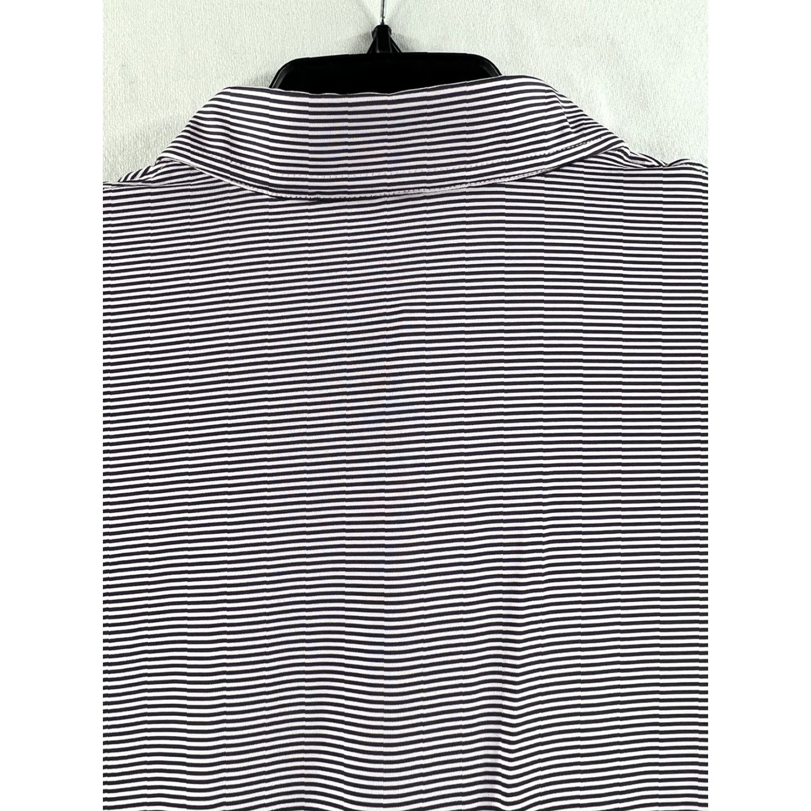 Vintage Greyson Polo Shirt Men XL Striped Short Sleeve Golf Purple/Gray Pattern Wolf Maze Runner Brand Greyson Polo Men XL Striped Shirt Short Sleeve Golf Size US XL / EU 56 / 4 - 7 Thumbnail