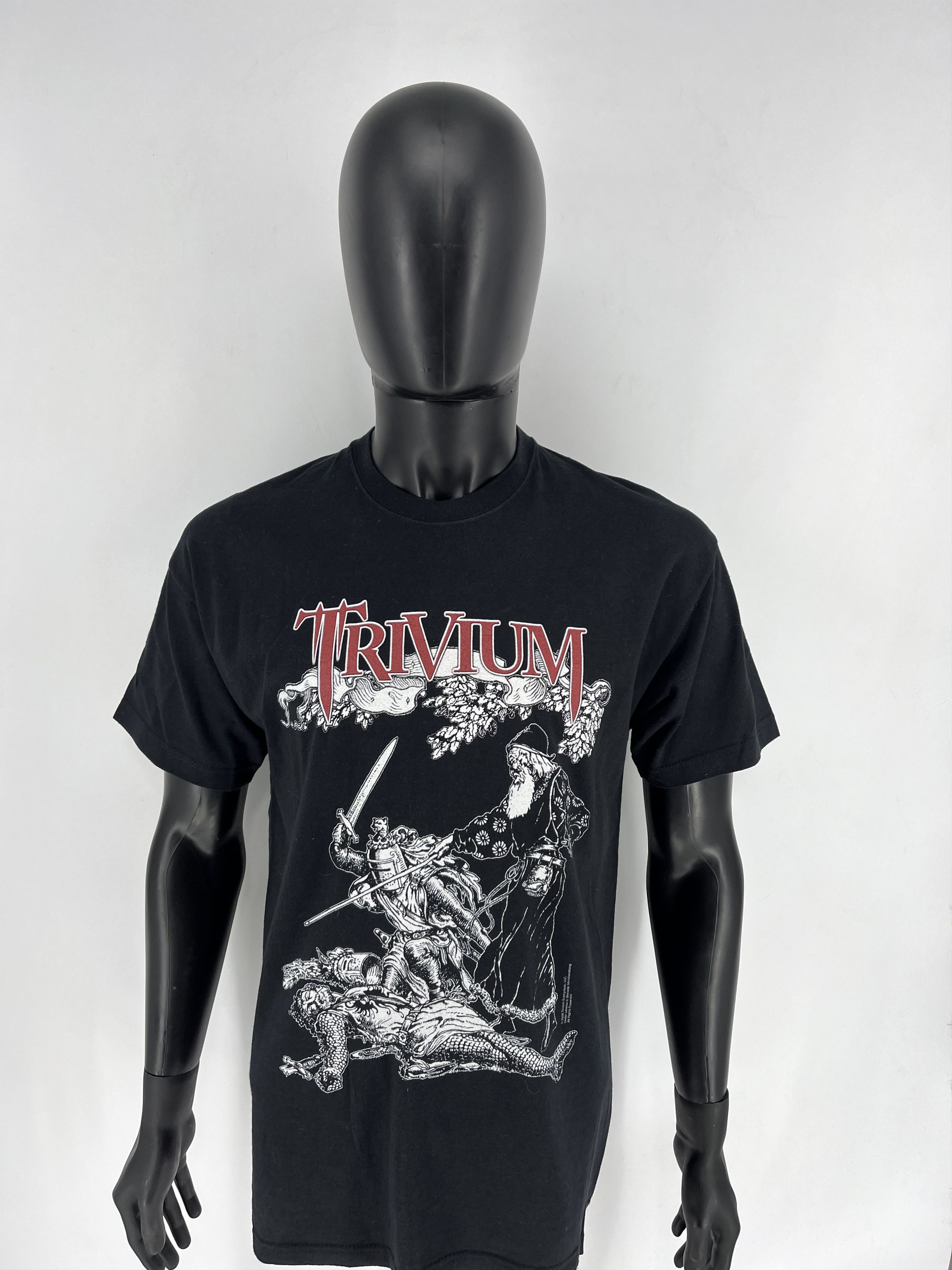 Band Tees Vintage Y2K Triviumn Tour Size M Horror Fece Size US M / EU 48-50 / 2 - 6 Thumbnail