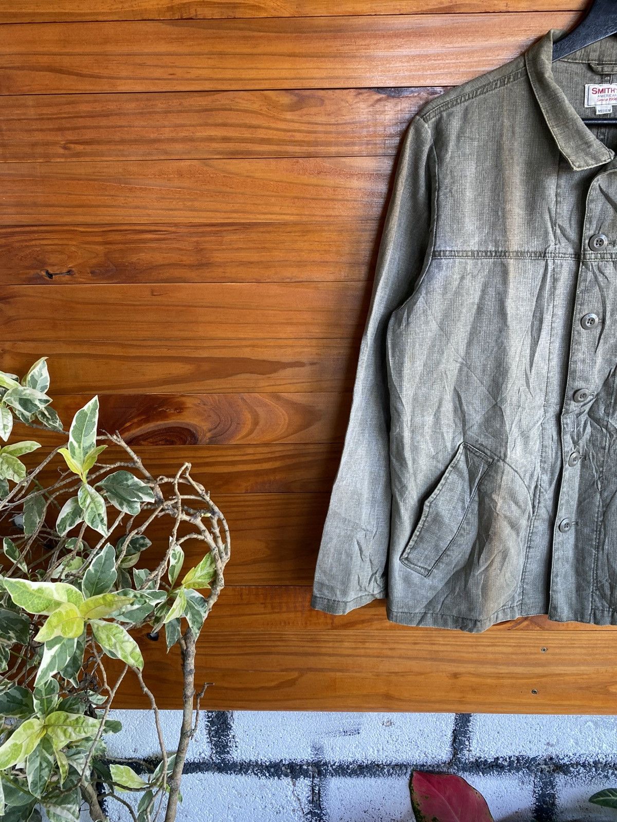 Smith's American Smith’s American Vintage Work Grey Cotton Utility Jacket Size US M / EU 48-50 / 2 - 6 Thumbnail