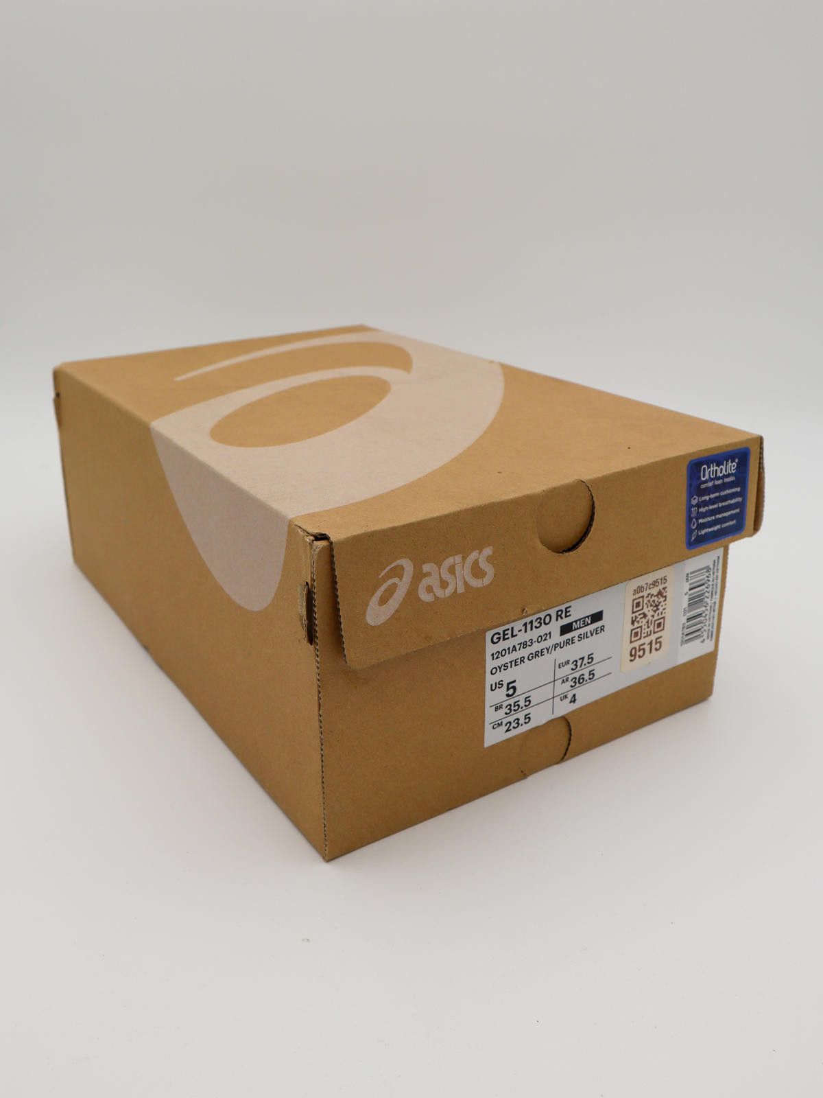 Asics ASICS Gel‑1130 Oyster Grey – 1201A783‑021 – Grey Trainers Size US 5 / EU 37 - 9 Thumbnail