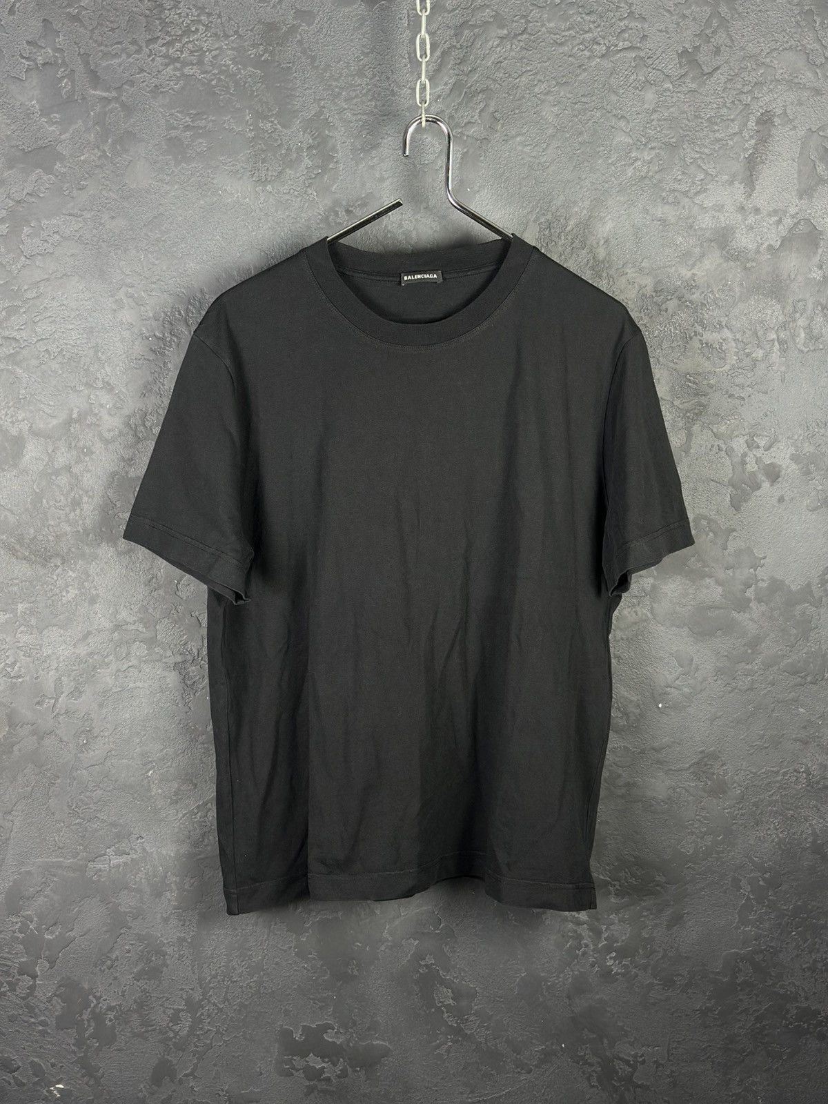 Balenciaga Balenciaga Cotton Back Logo T- Shirt BlackT-Shirts Size US XL / EU 56 / 4 - 1 Thumbnail
