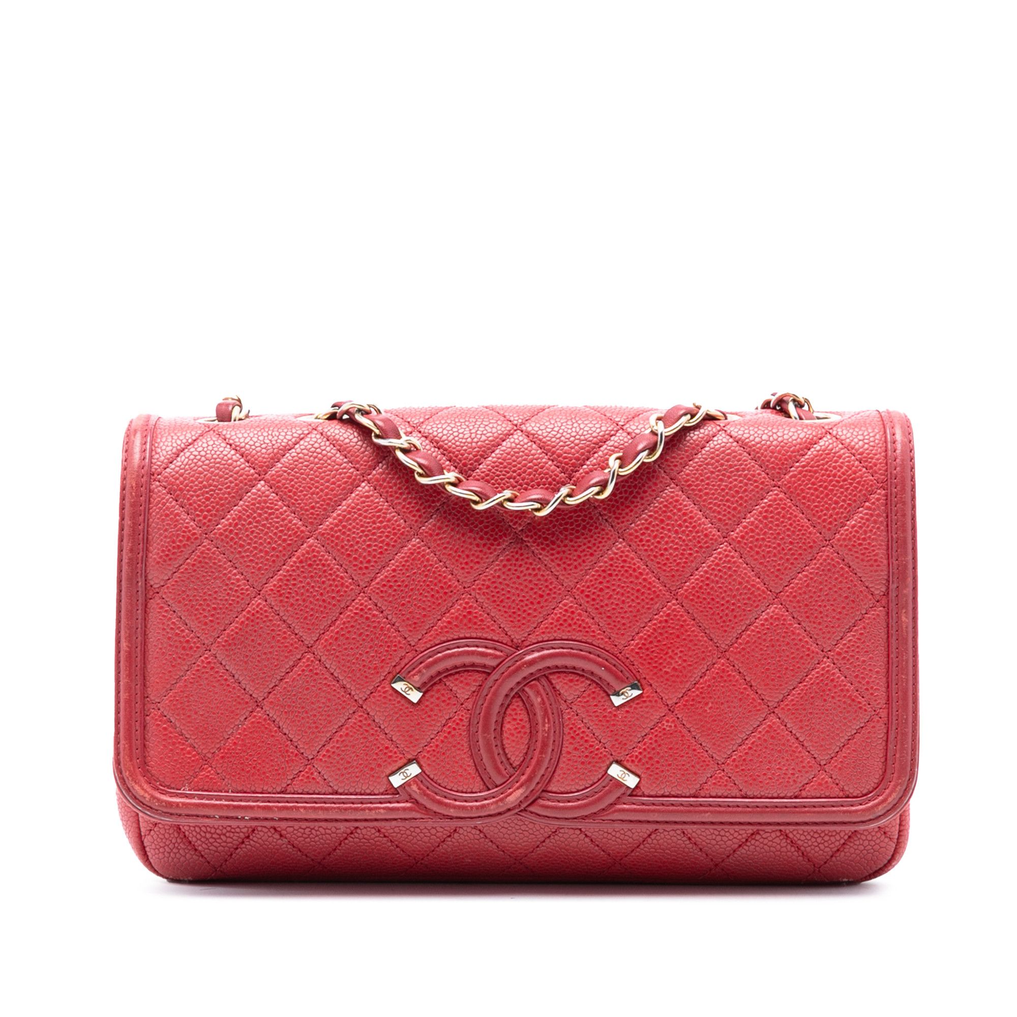 Chanel Chanel Medium Caviar CC Filigree Flap Size ONE SIZE - 1 Thumbnail
