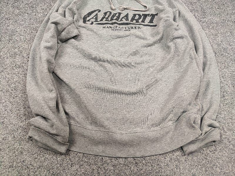 Carhartt Carhartt Union Made Gray Detroit Logo Hoodie Vintage Style Size US S / EU 44-46 / 1 - 6 Thumbnail