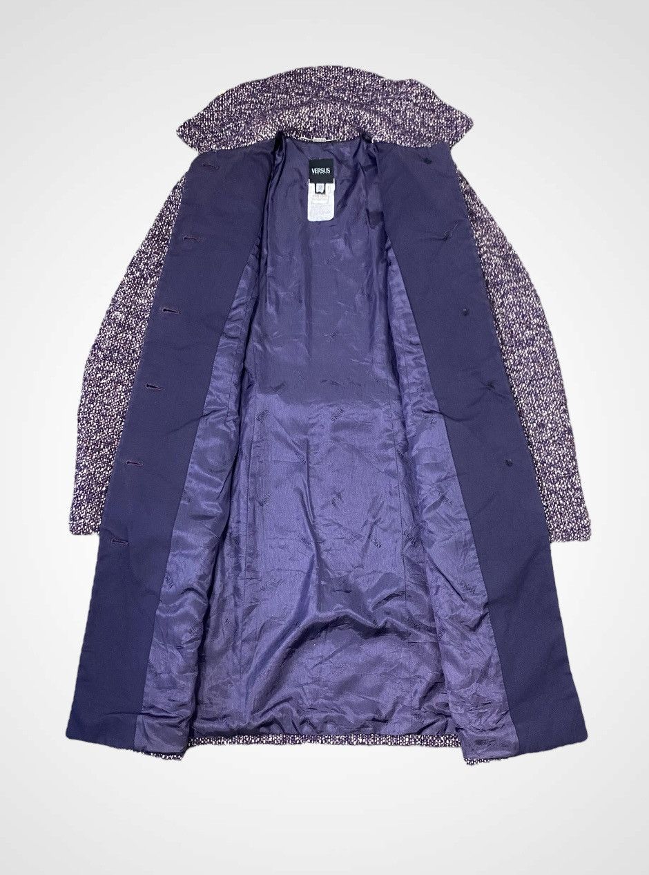 Versace Rare Versus Versace Cashmere Wool Long Coat/Jacket Size S / US 4 / IT 40 - 4 Thumbnail