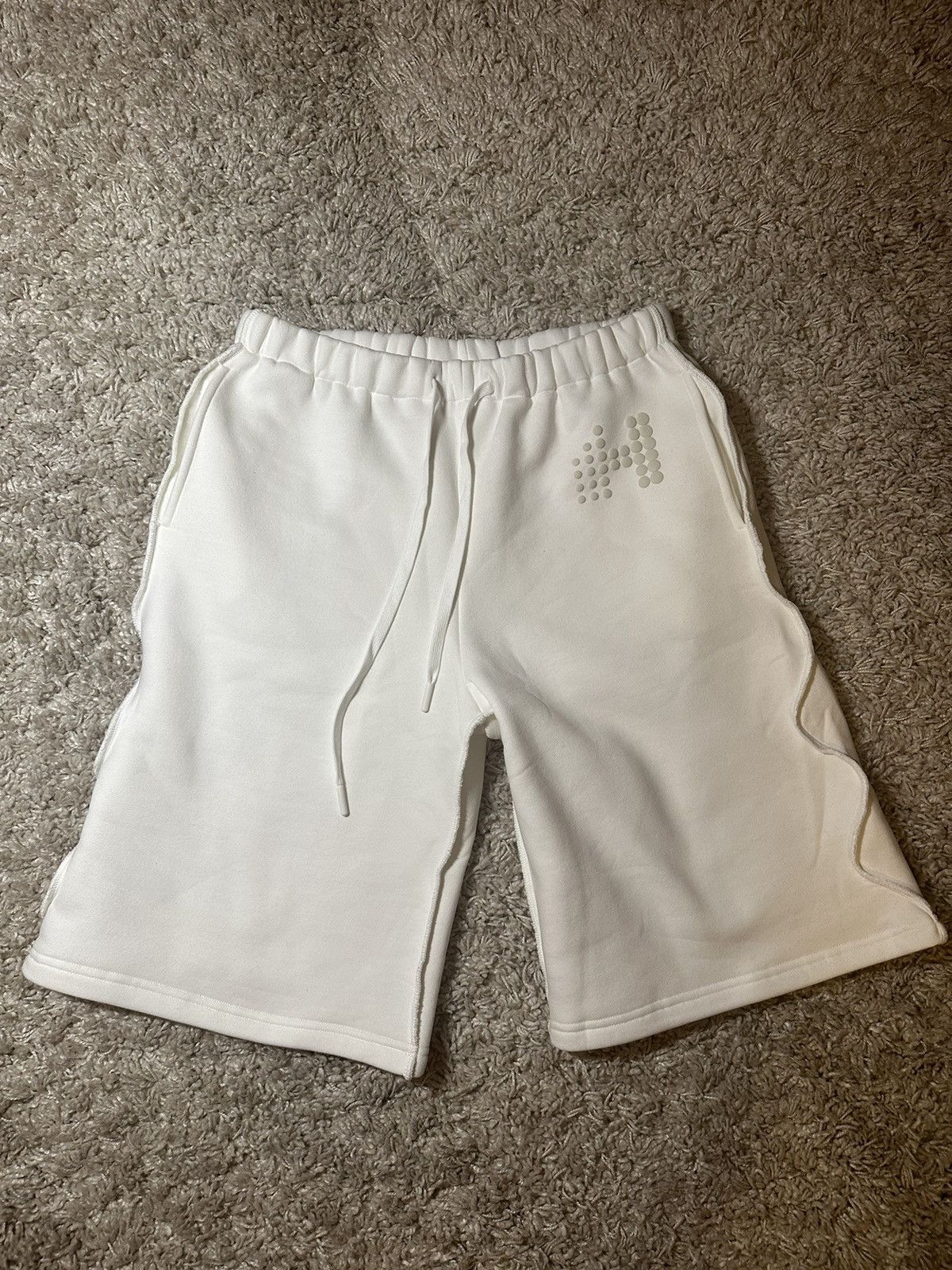 image of Hunidesign Shorts/jorts White Huni, Men's (Size 34)