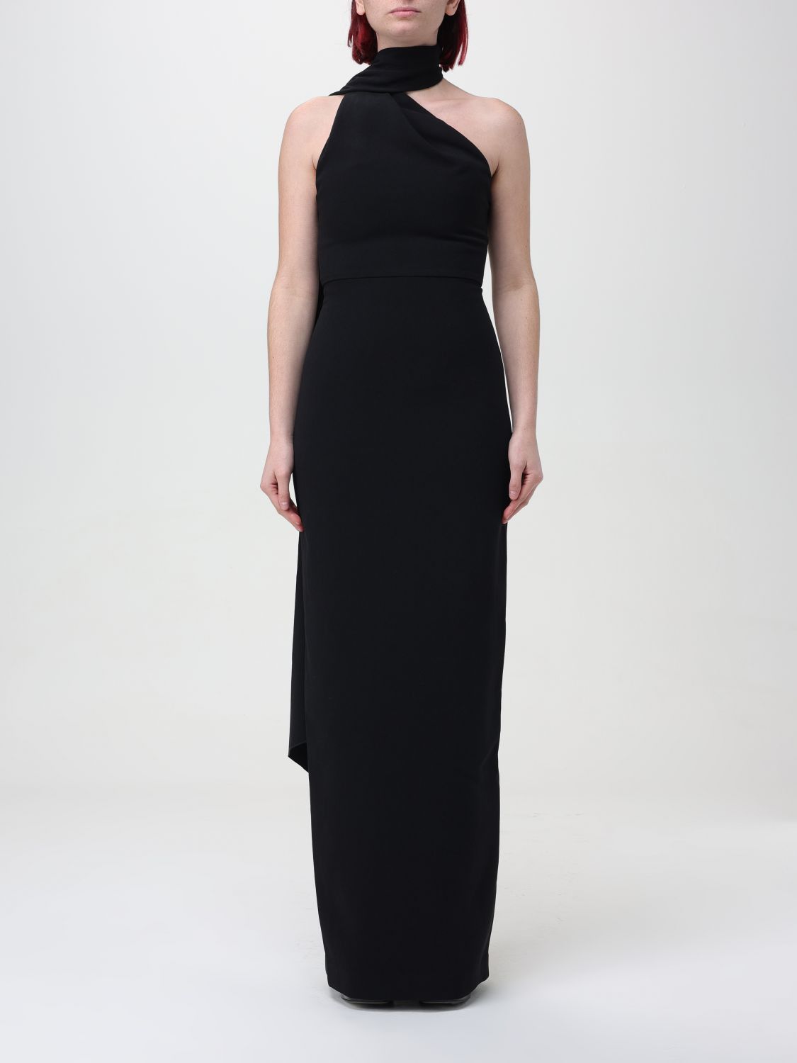 image of Solace London Dress Woman Black, Women's (Size Medium)