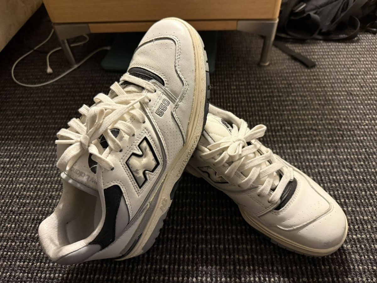 New Balance New Balance 550 white/grey/black Size US 8.5 / EU 41-42 - 3 Thumbnail