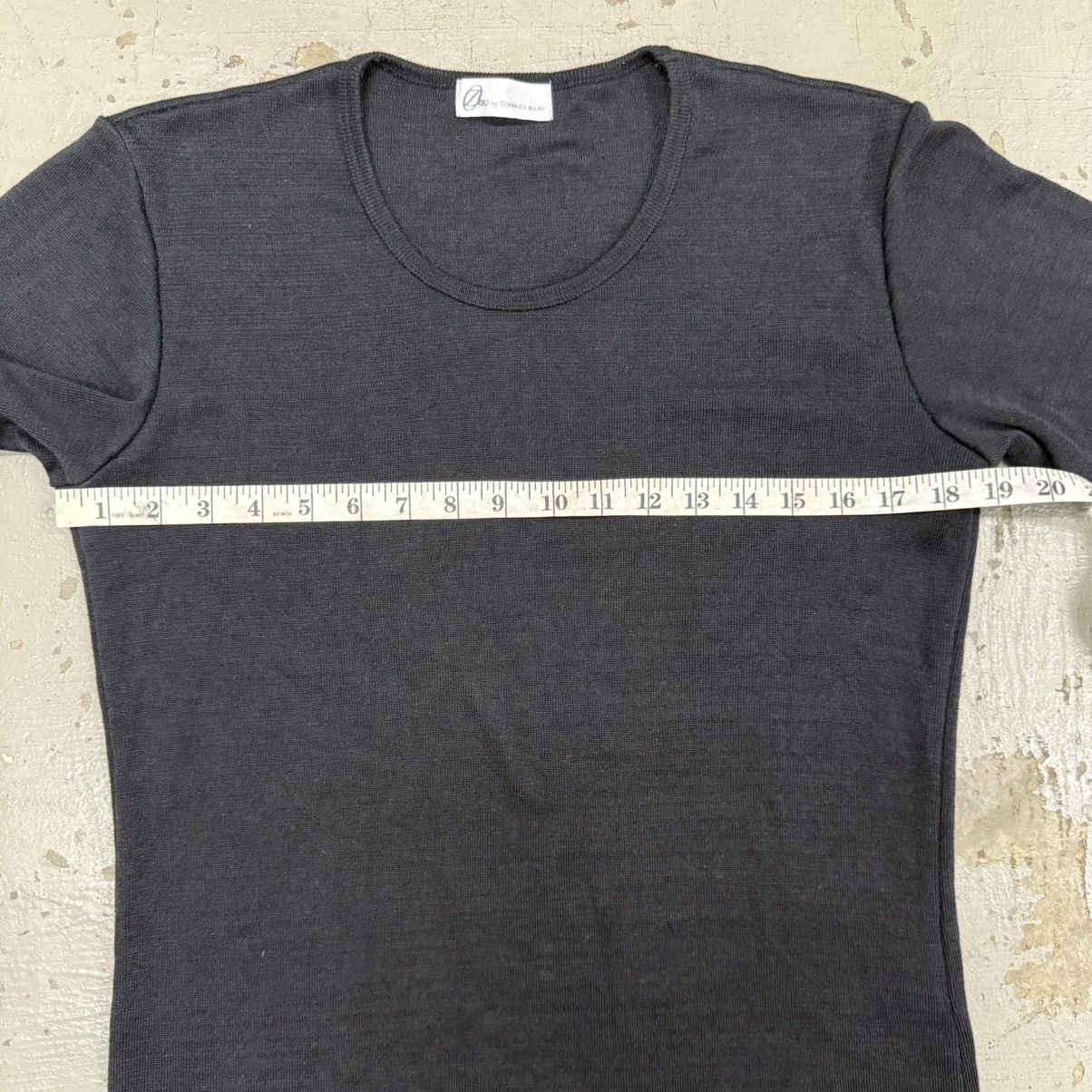 Tornado Mart Vkei 00s Zero Tornado Mart Ribbed Knit Henley Tee Size US M / EU 48-50 / 2 - 3 Thumbnail