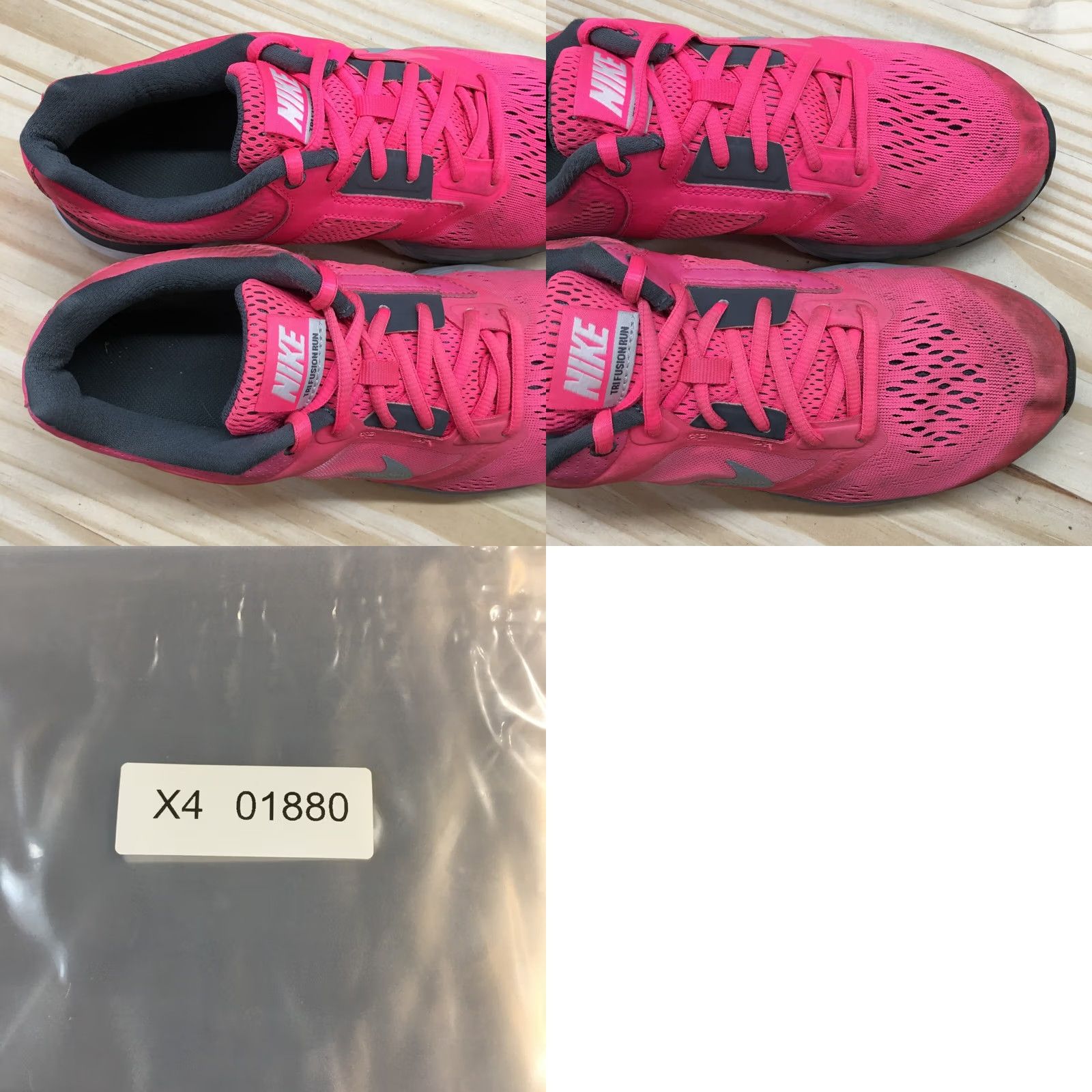 Nike Nike Sneaker Women 9.5 Pink Tri Fusion Athletic Running Laced Up Casual Size US 10 / IT 40 - 10 Thumbnail
