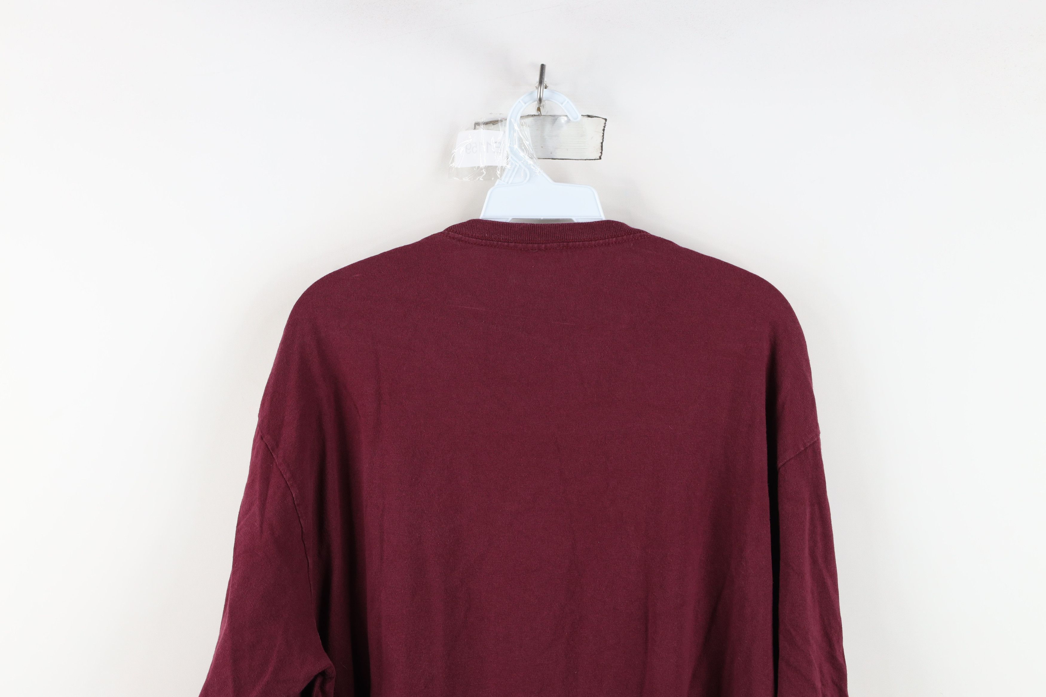 Vintage Vintage Bone Collector Skull Hunting Long Sleeve T-Shirt Red Size US L / EU 52-54 / 3 - 14 Thumbnail