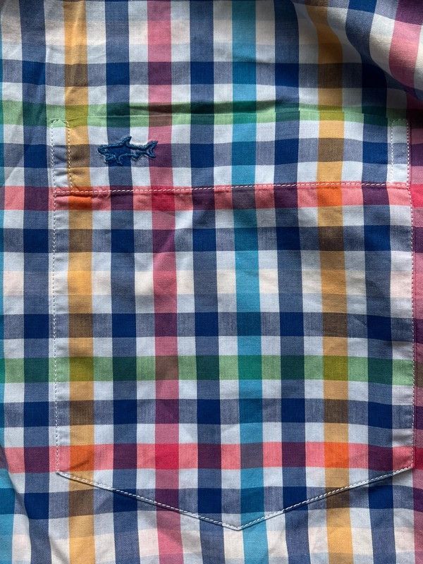 Paul & Shark Paul & Shark Yachting Sz L Shirt Plaid 2000s Size US L / EU 52-54 / 3 - 5 Thumbnail