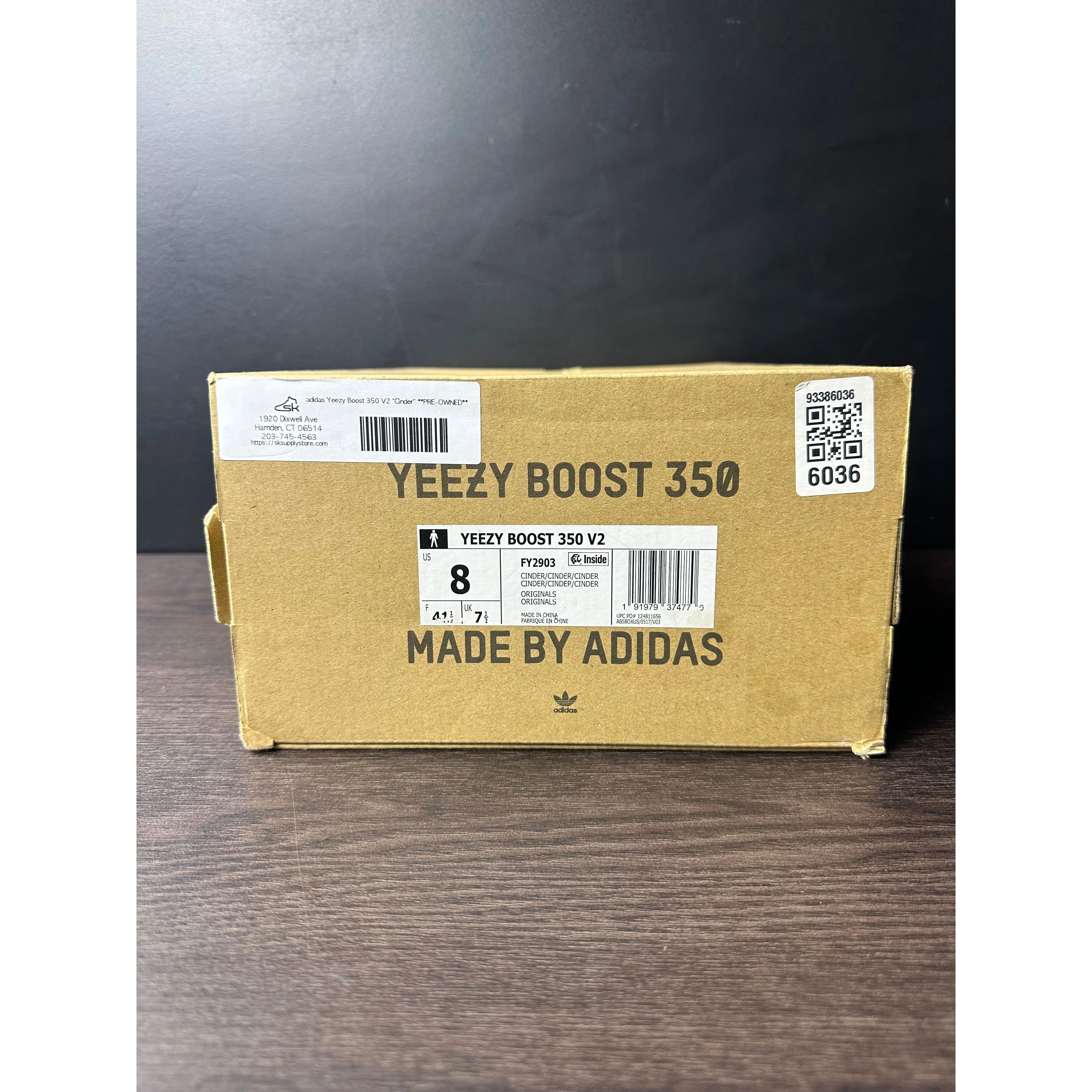 Adidas adidas Yeezy Boost 350 V2 "Cinder" **PRE-OWNED** Size US 8 / EU 41 - 6 Thumbnail