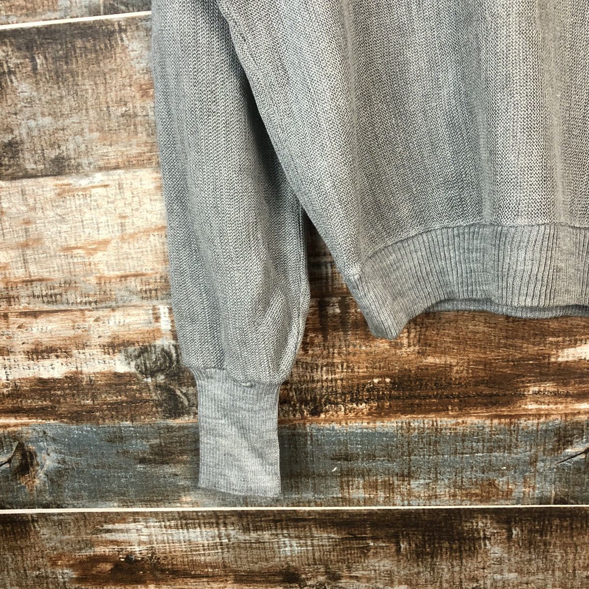 Homespun Knitwear × Japanese Brand Arnold Palmer vintage Grey Knitwear #A2044 Size S / US 4 / IT 40 - 7 Thumbnail