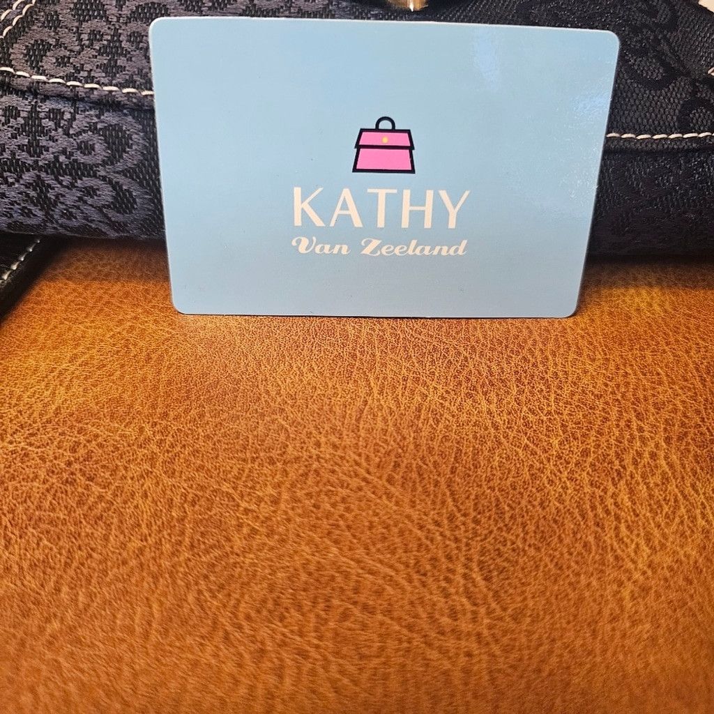 The Unbranded Brand Kathy Van Zeeland Wristlet with Gold and Crystal Accents Size ONE SIZE - 6 Thumbnail