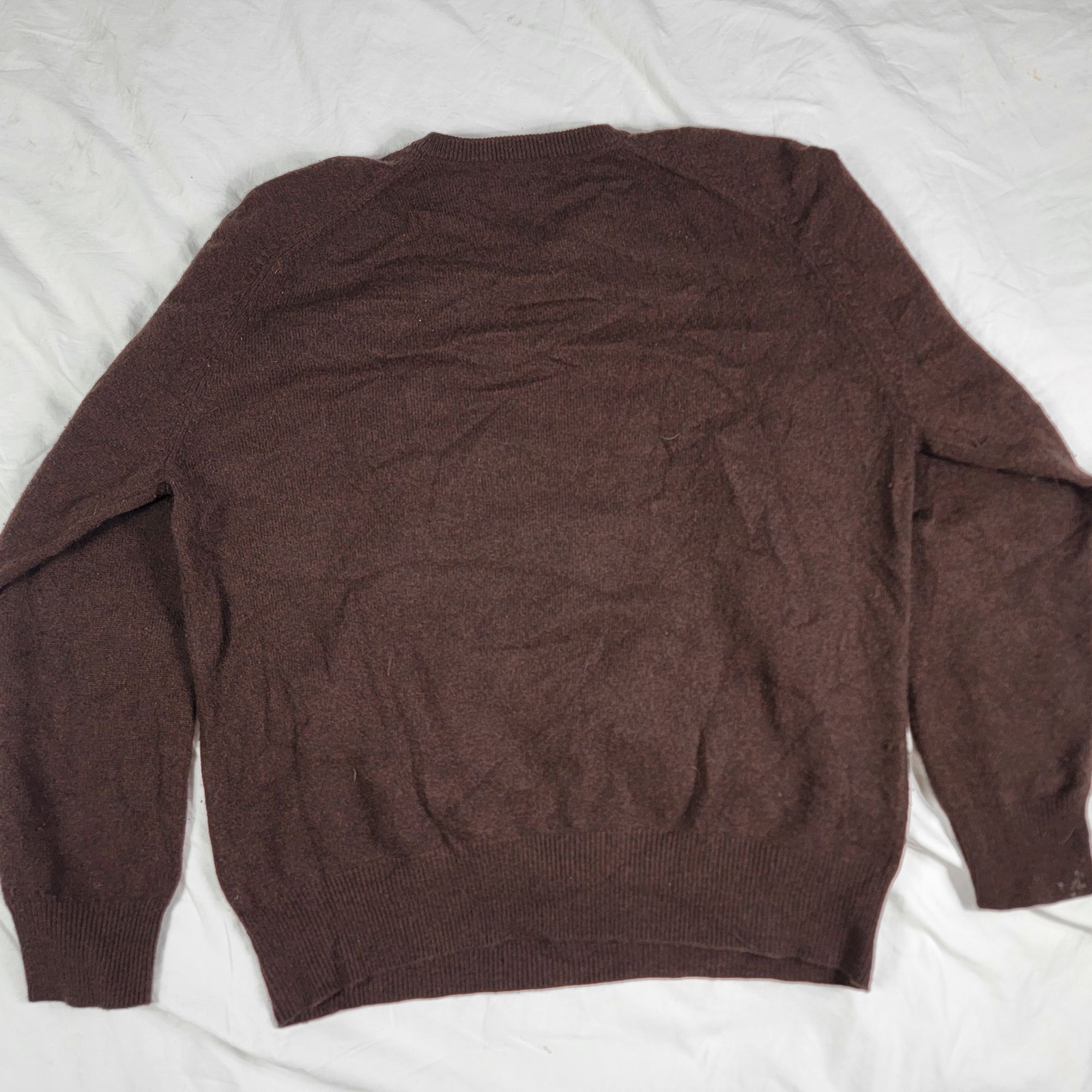 Daniel Cremieux Daniel Cremieux Mens Large Signature Collection Brown Cashme Size US L / EU 52-54 / 3 - 2 Thumbnail