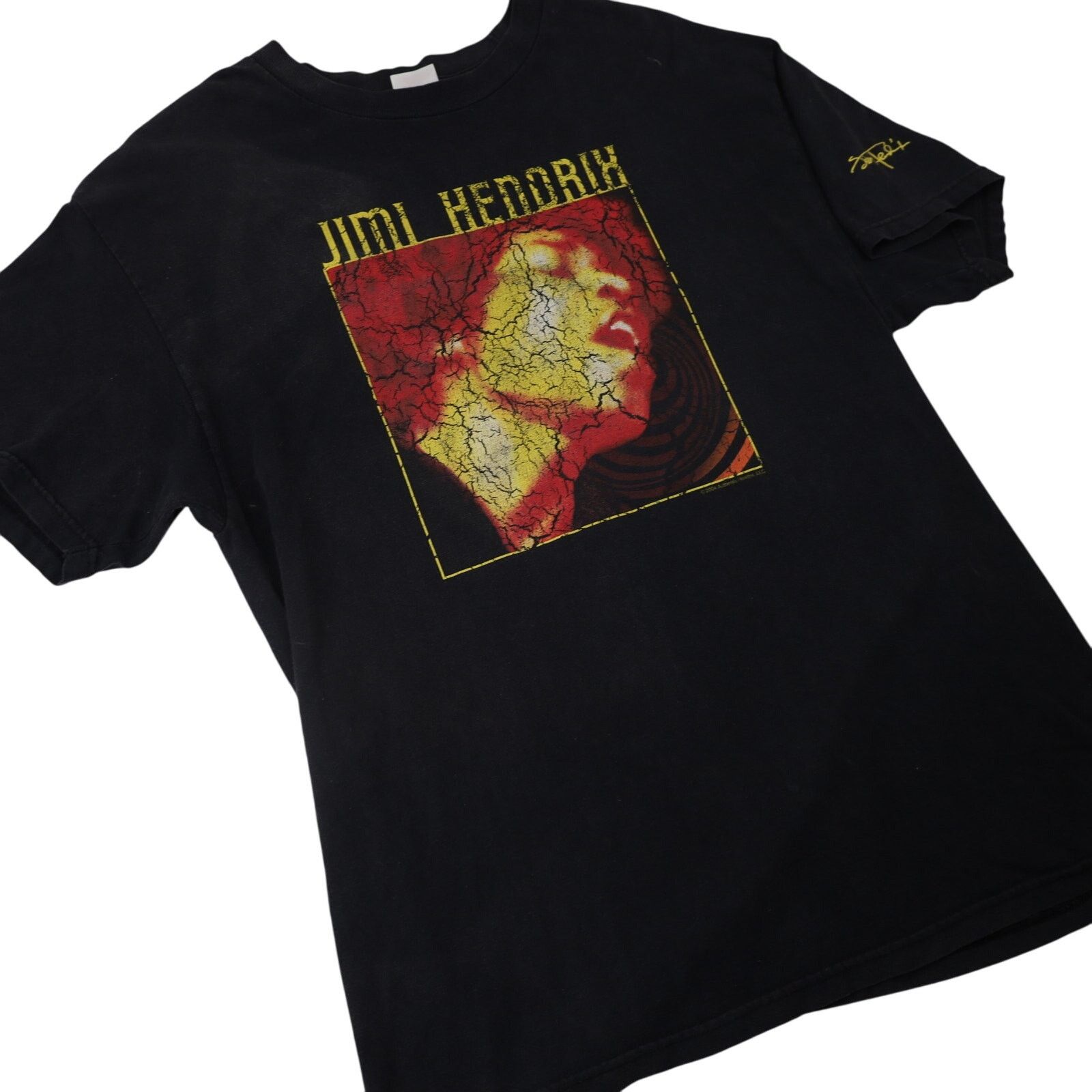 Jimi Hendrix × Vintage Vintage Y2k Jimmi Hendrix Graphic T Shirt Size US L / EU 52-54 / 3 - 3 Thumbnail