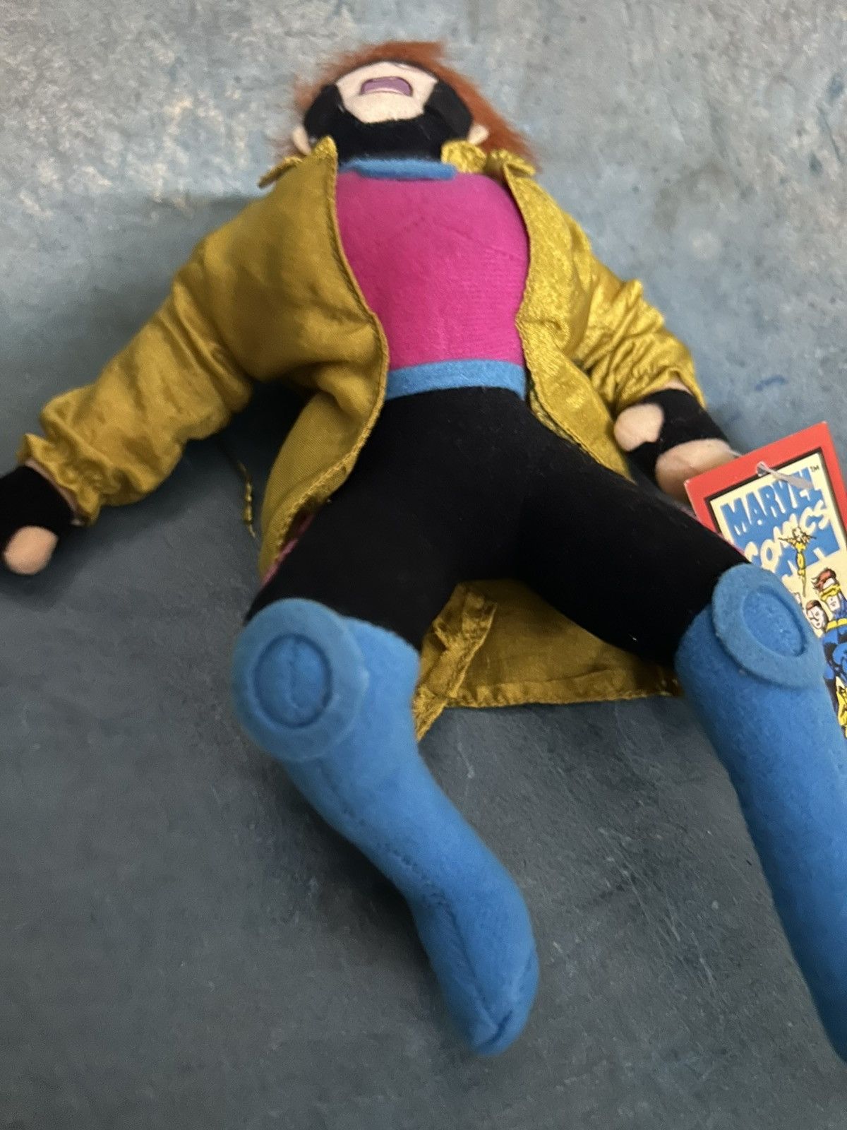 Marvel Comics 1994 X-MEN Gambit Rare Deadstock Plush Size ONE SIZE - 12 Thumbnail