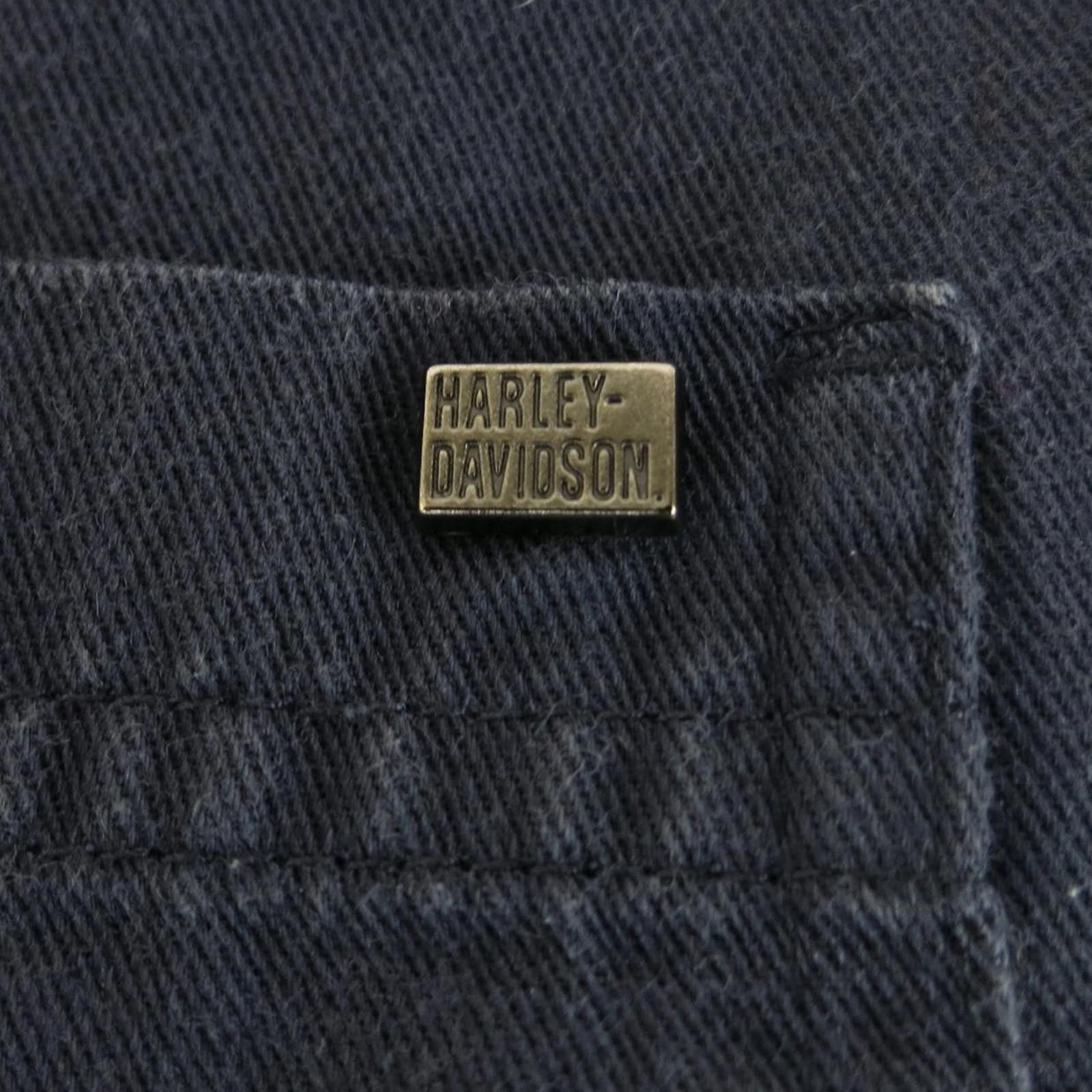 Harley Davidson Harley-Davidson Work Shirt Dark Gray Size 3XL Size US XXL / EU 58 / 5 - 3 Thumbnail