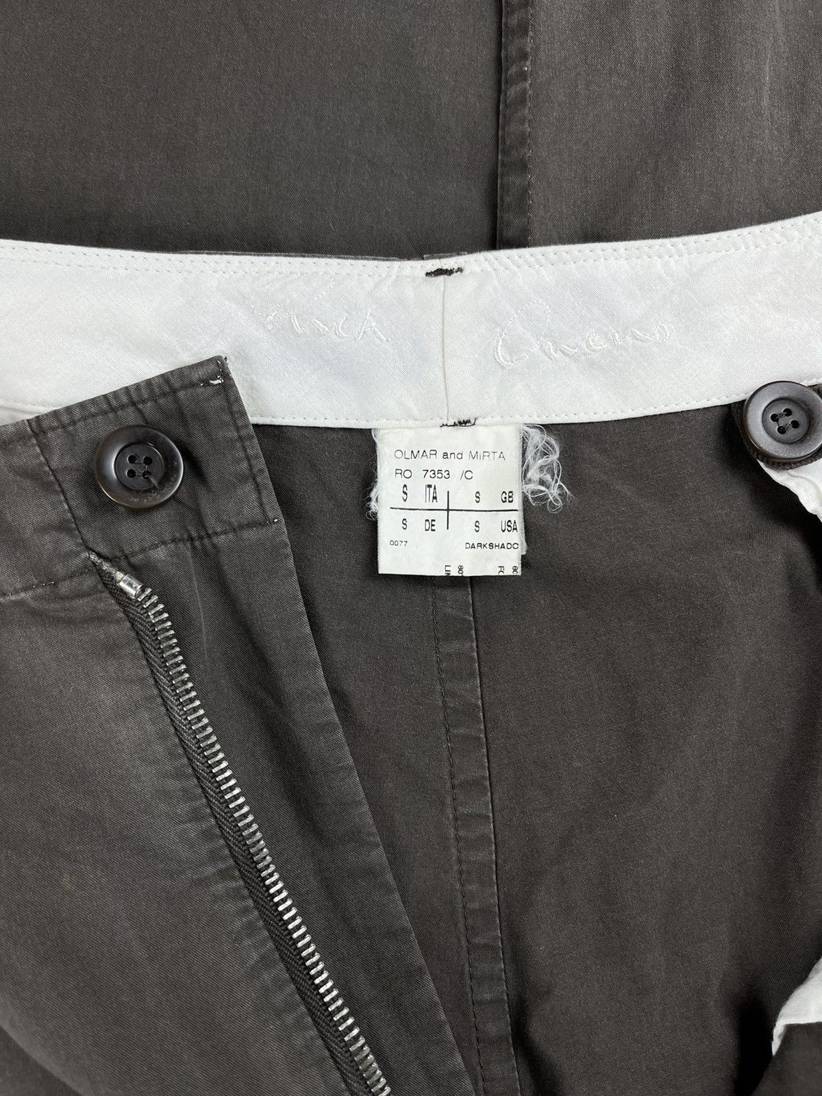Rick Owens SS06 Rick Owens M65 Cargo Pocket Wide Leg Flight Pants Size US 32 / EU 48 - 6 Thumbnail