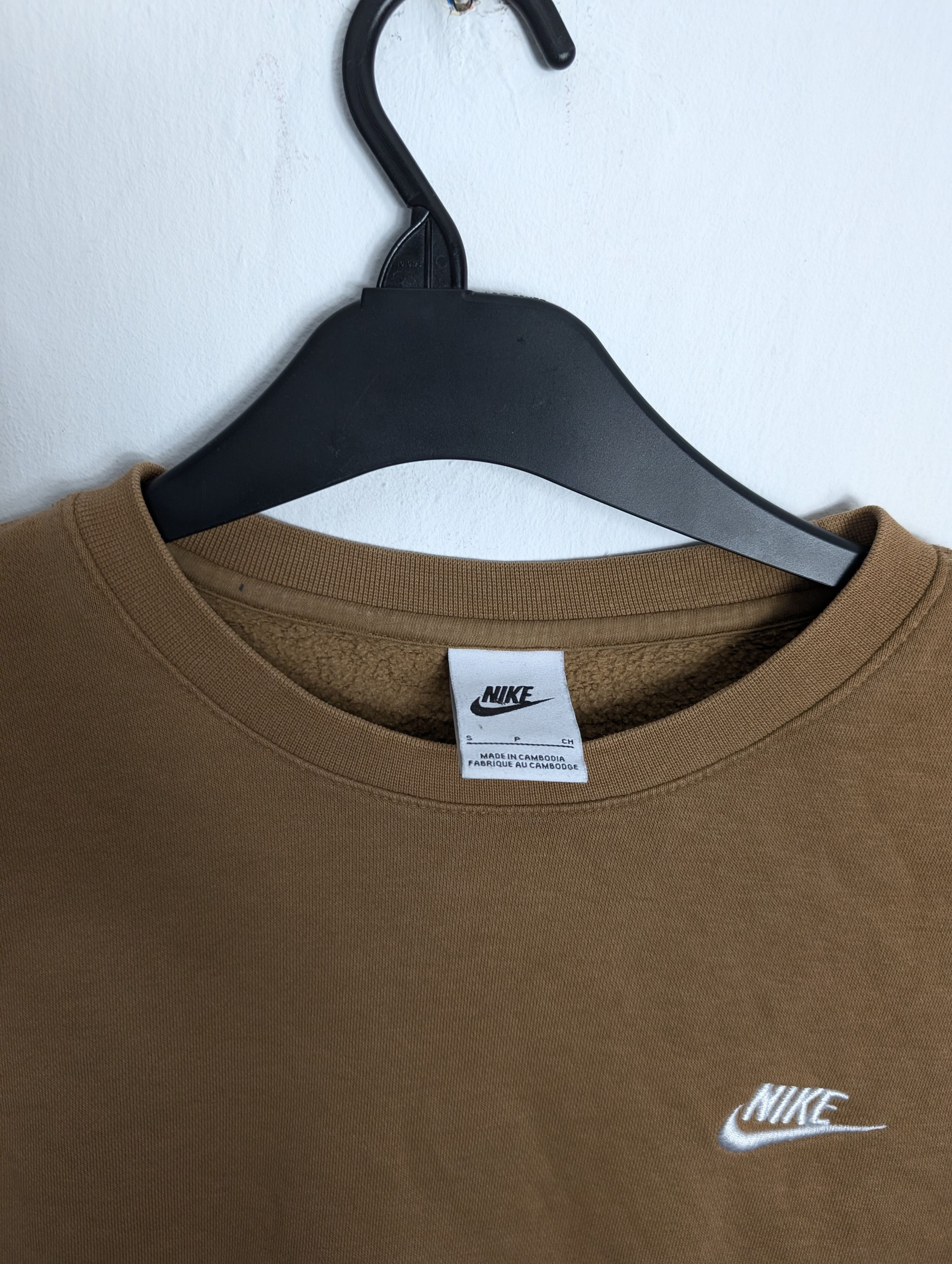 Nike Nike Sportswear Club Fleece Crewneck Sweatshirt Brown Size US S / EU 44-46 / 1 - 3 Thumbnail