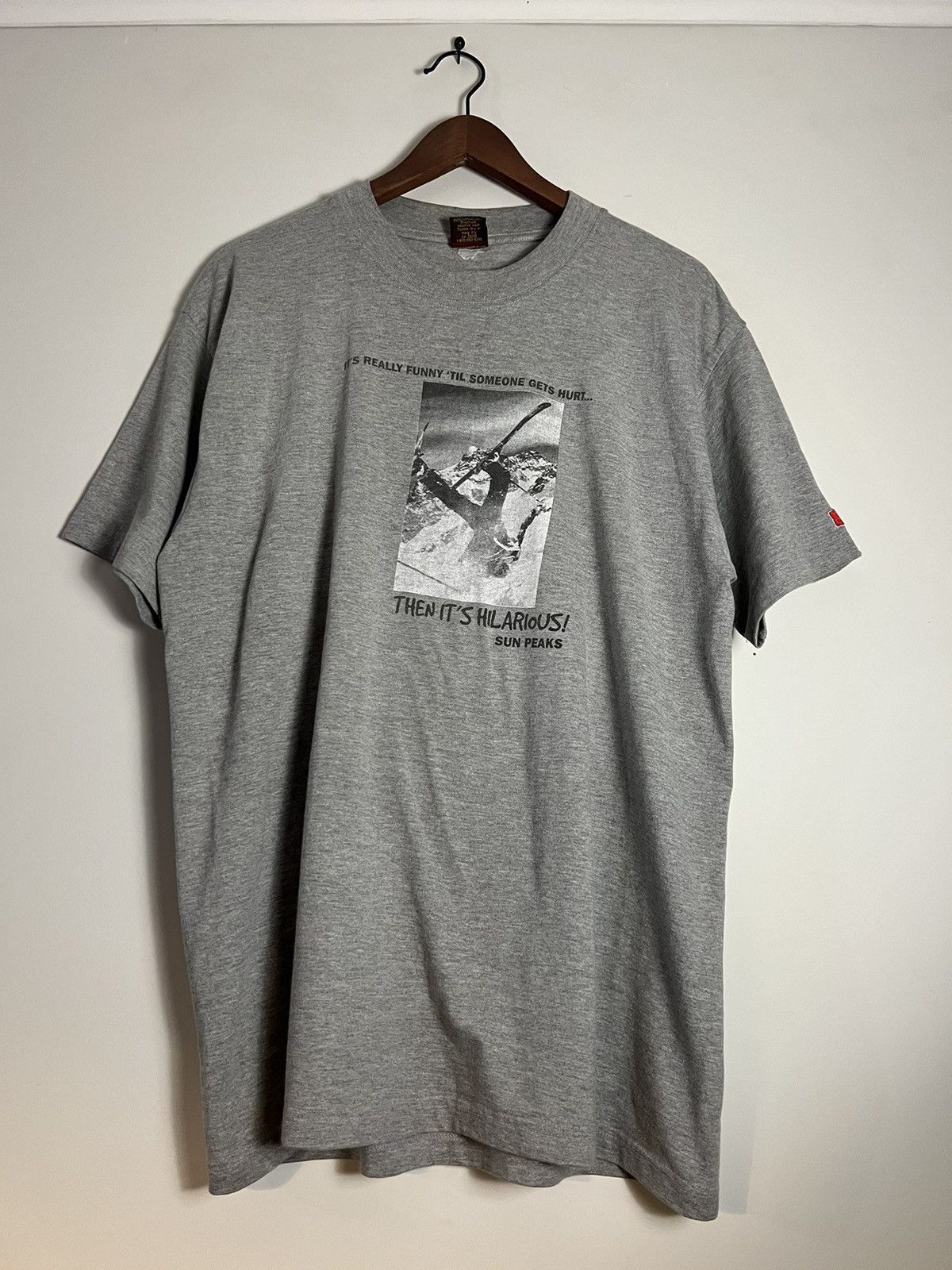 Burton × DC × Quiksilver Vintage Snowboard 🎭comedy tee🎭 Size US XL / EU 56 / 4 - 2 Thumbnail
