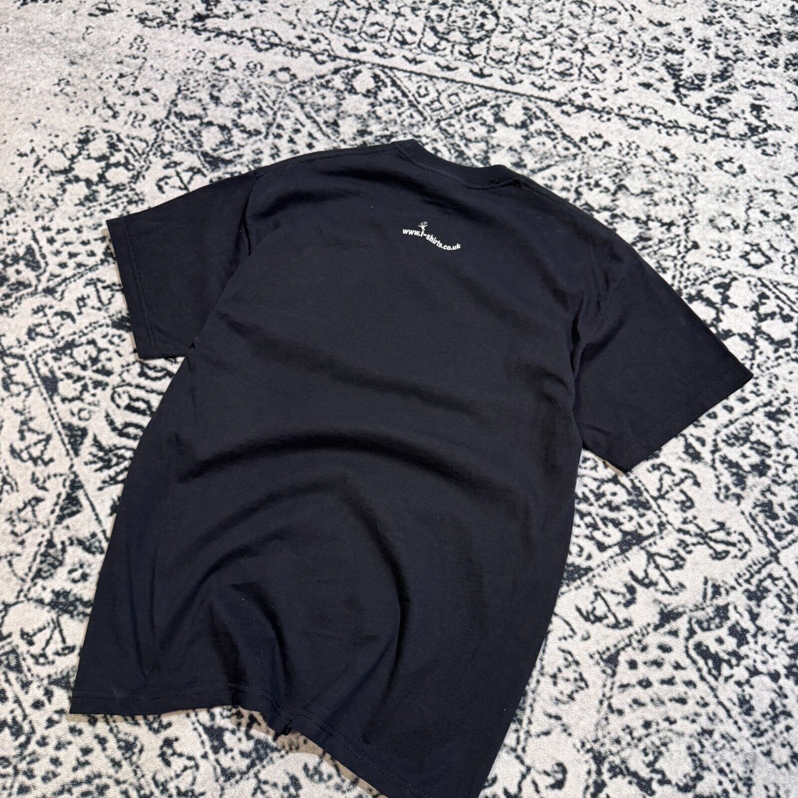 Vintage Vintage Unisex Black Cotton T-Shirt Size M Bomb Technician Size US M / EU 48-50 / 2 - 10 Thumbnail