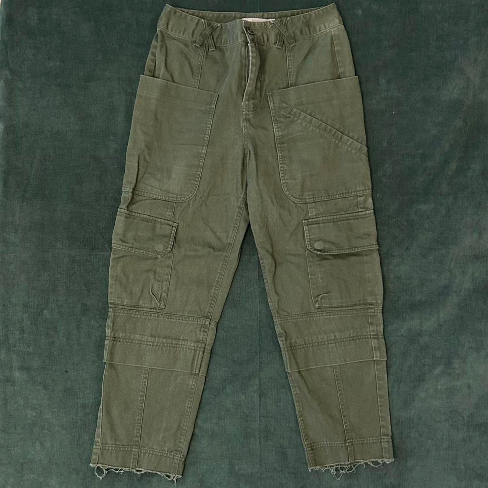 Asos Y2k asos distressed cargo pants Size 28" / US 6 / IT 42 - 1 Thumbnail