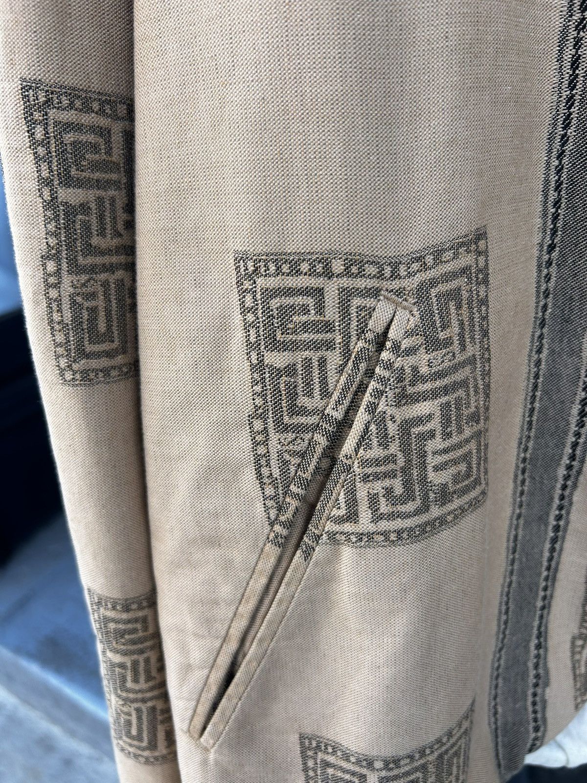 Kapital KAPITAL - Beautiful Jacquard Patterned Tailored Jacket 🎏 Size US M / EU 48-50 / 2 - 6 Thumbnail